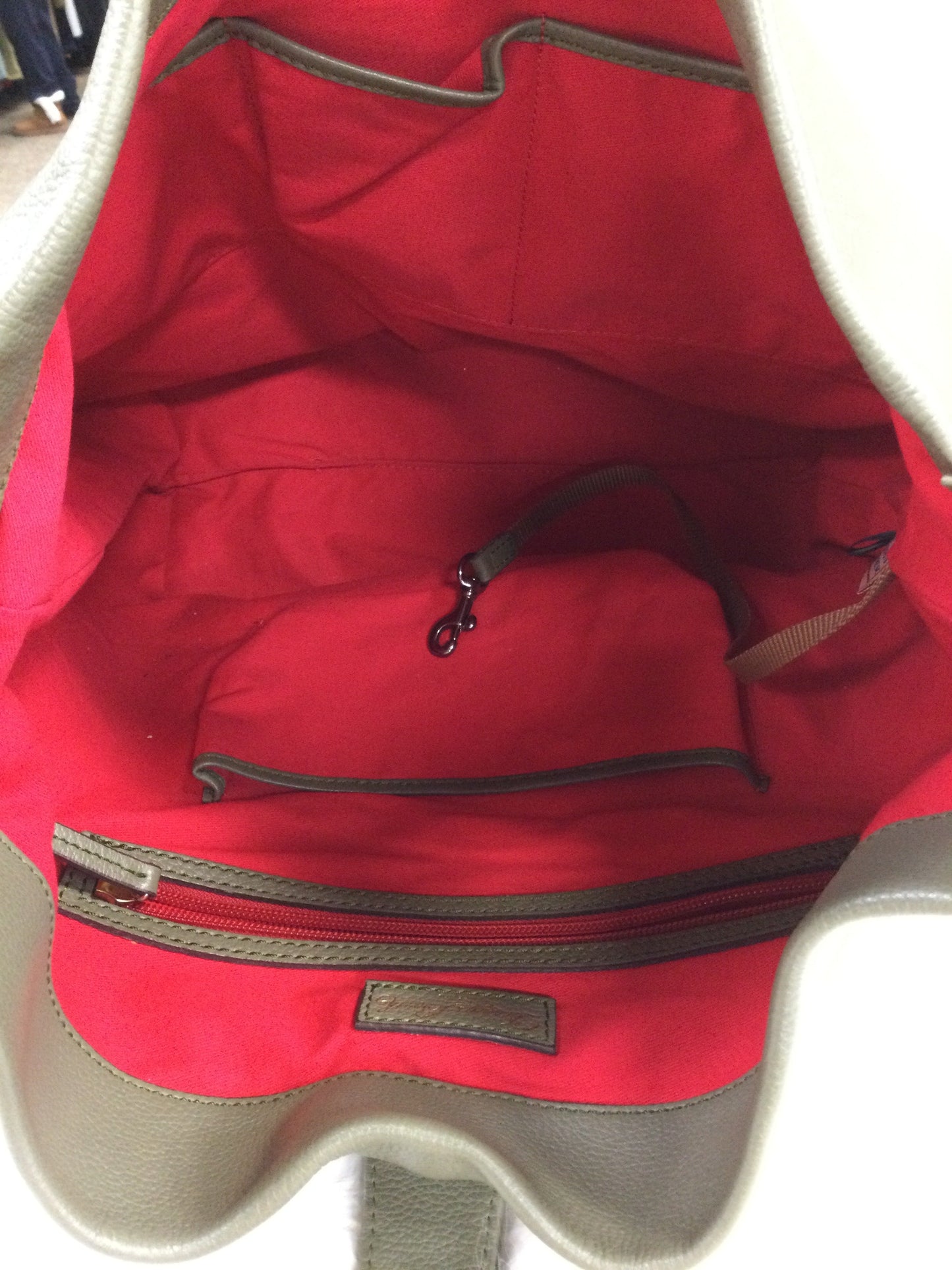 Handbag Designer By Dooney And Bourke In Green, Size:Large