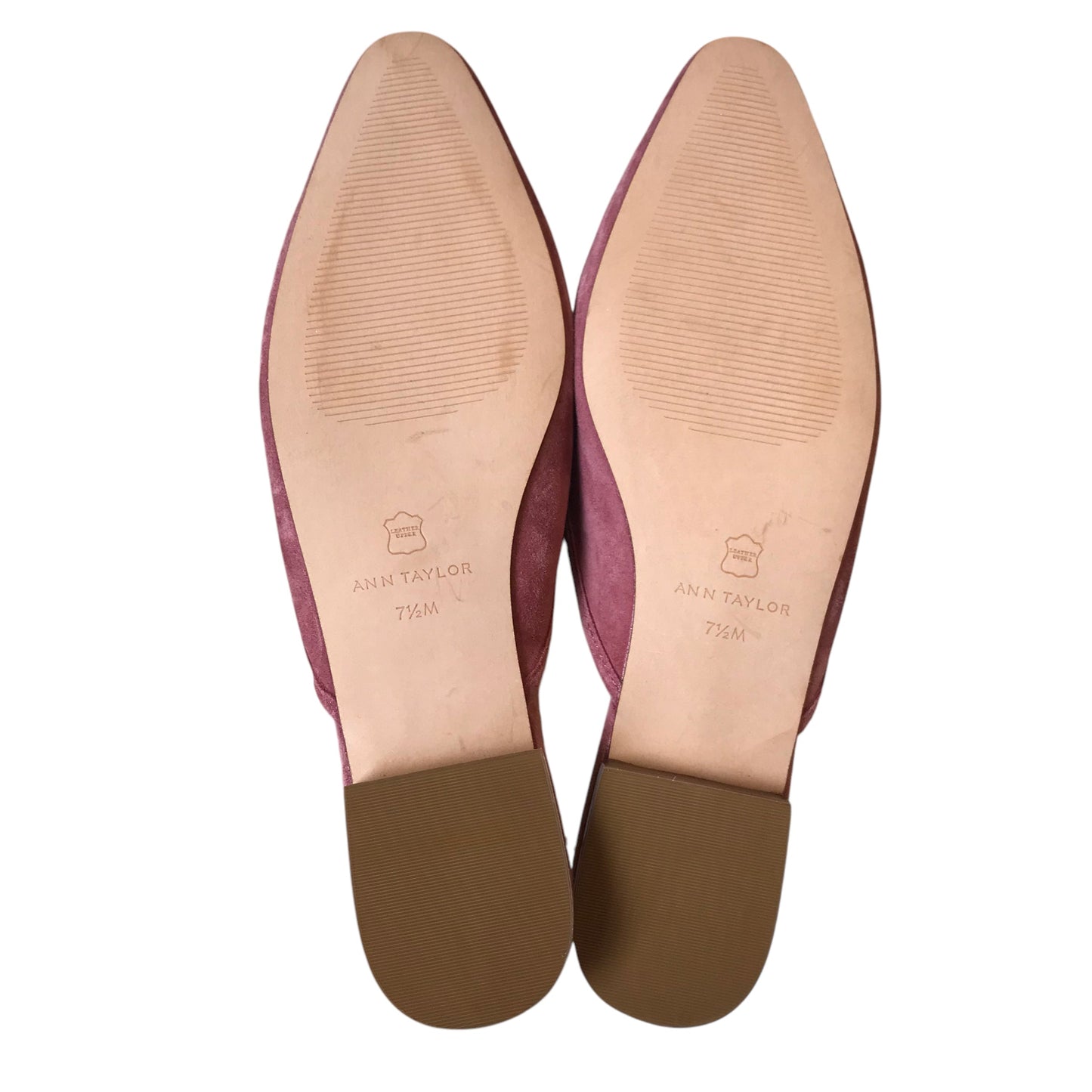 Shoes Flats By Ann Taylor In Pink, Size:7.5
