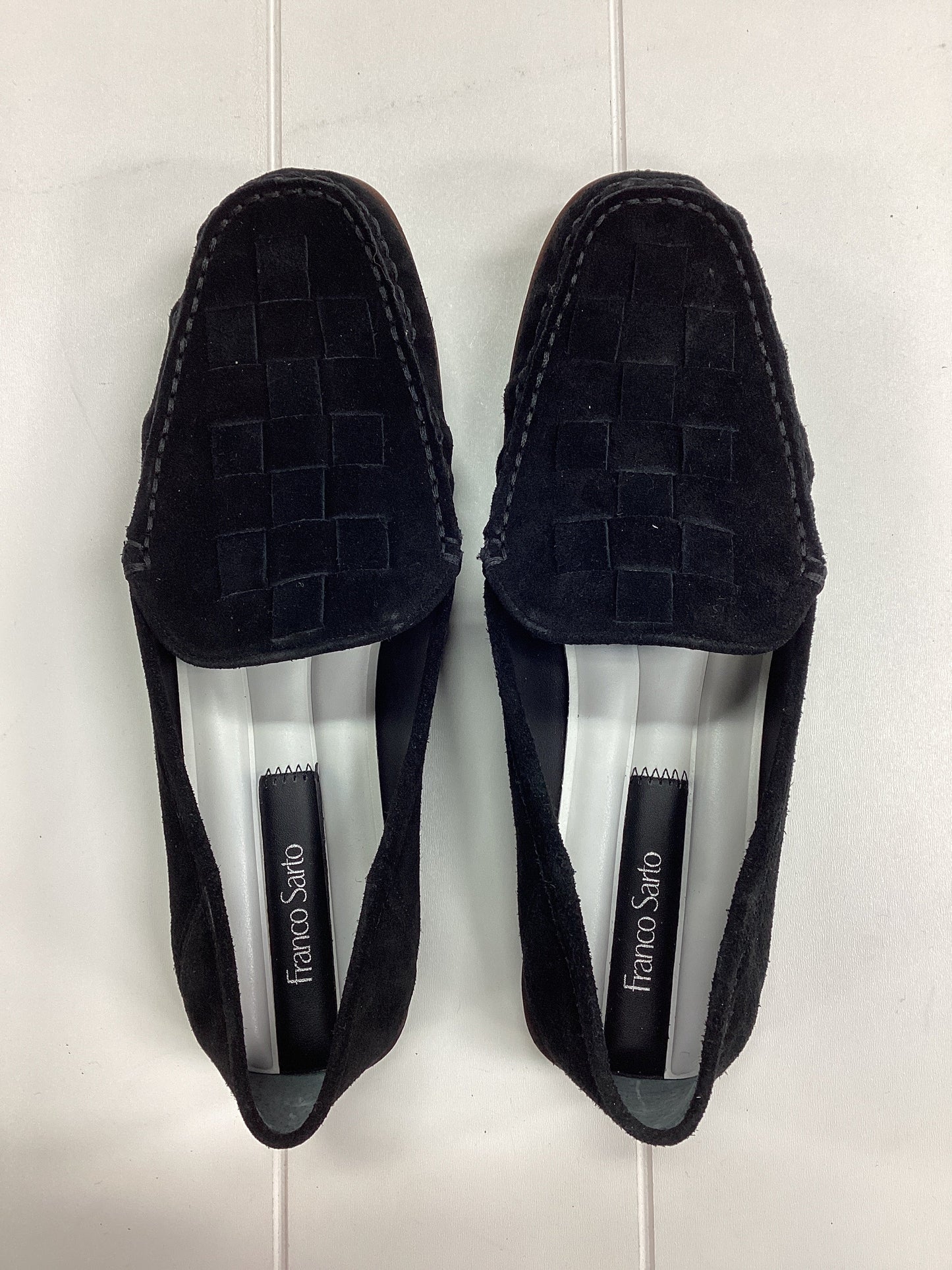 Shoes Flats By Franco Sarto In Black, Size:8.5