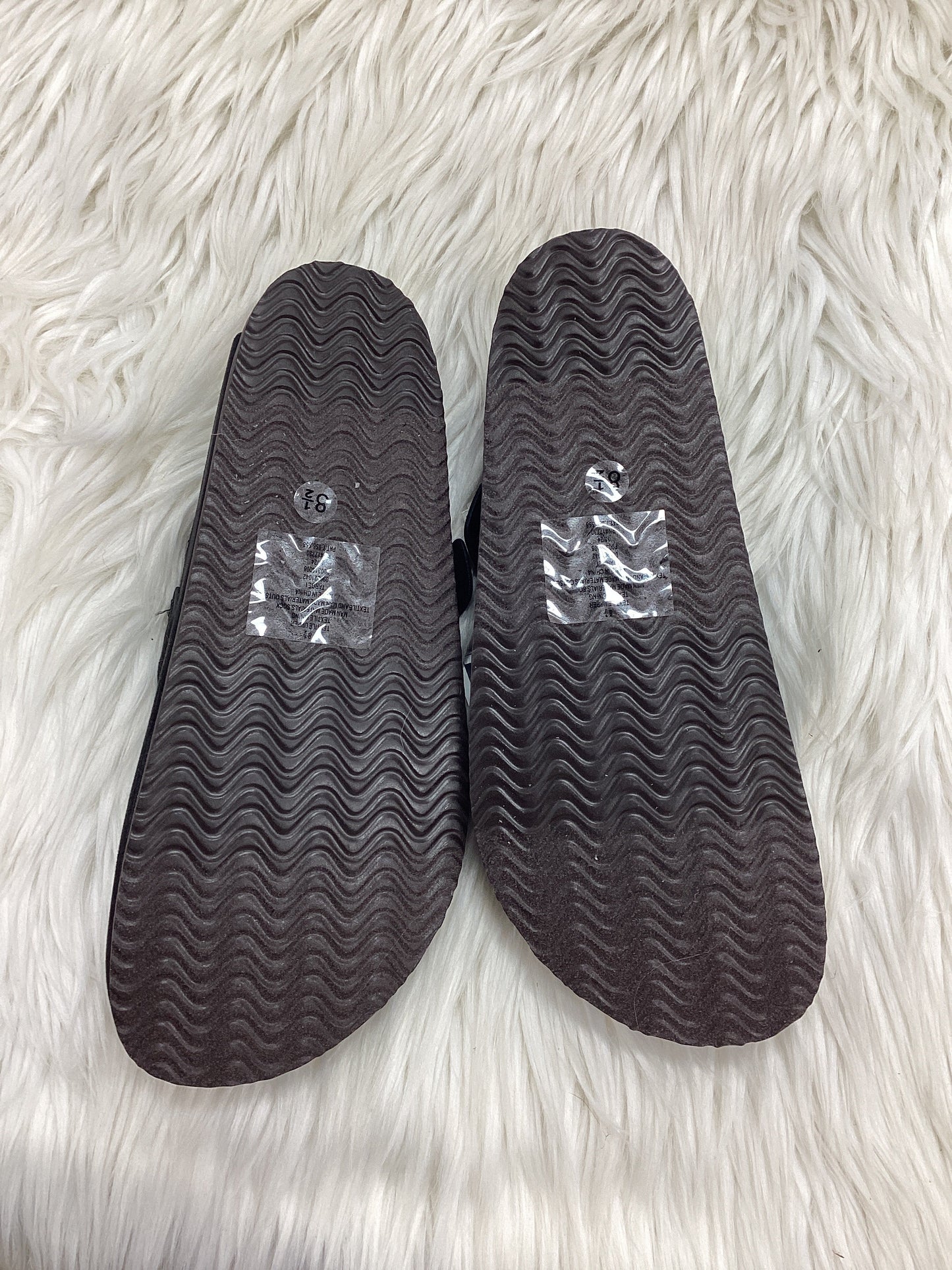 Shoes Flats By Universal Thread In Black, Size:8.5