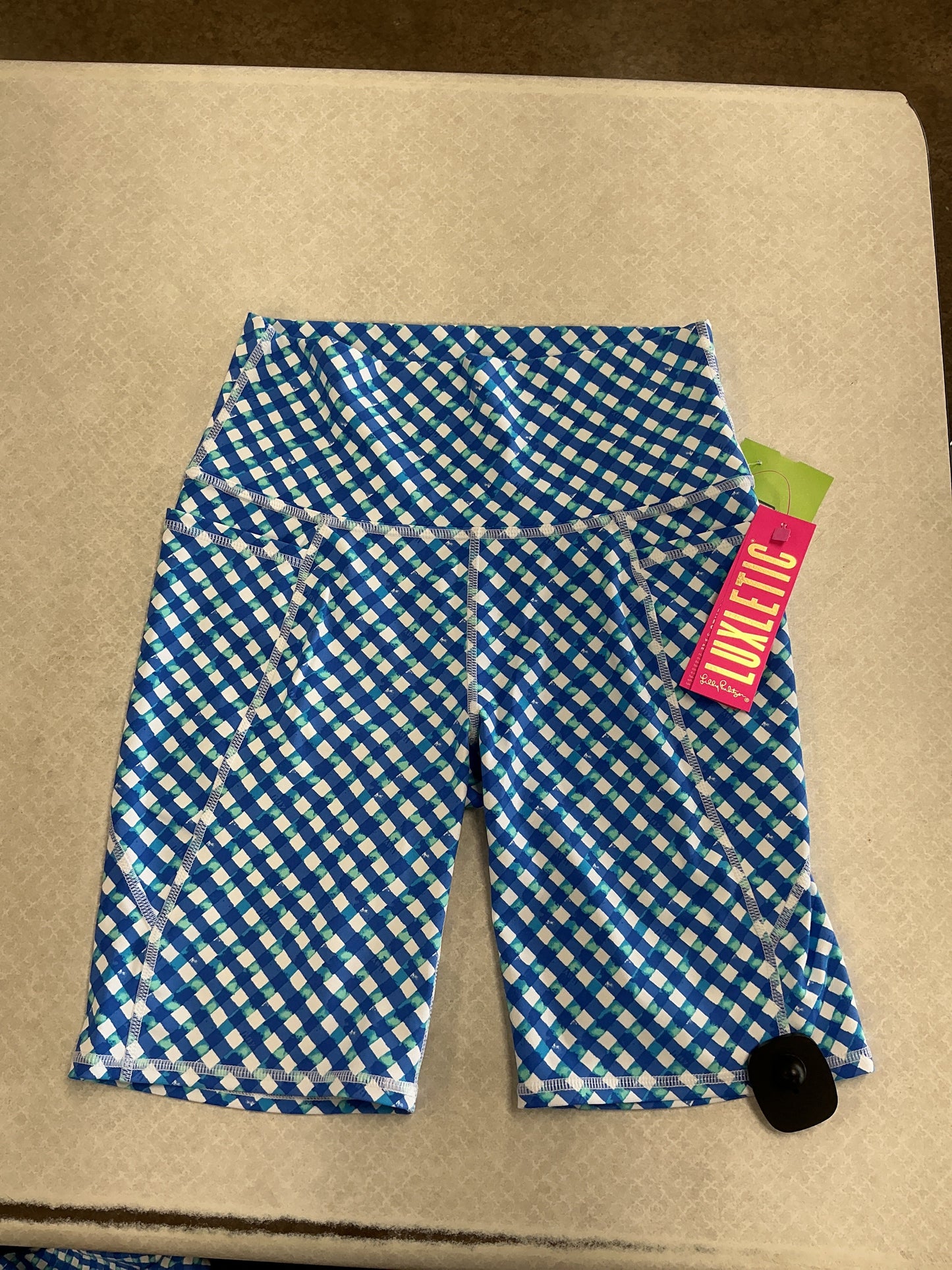 Shorts Designer By Lilly Pulitzer In Blue, Size:M