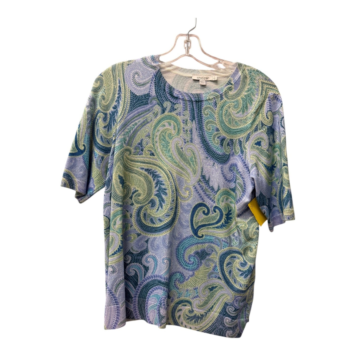 Sweater Ss By Chicos In Purple, Size:M