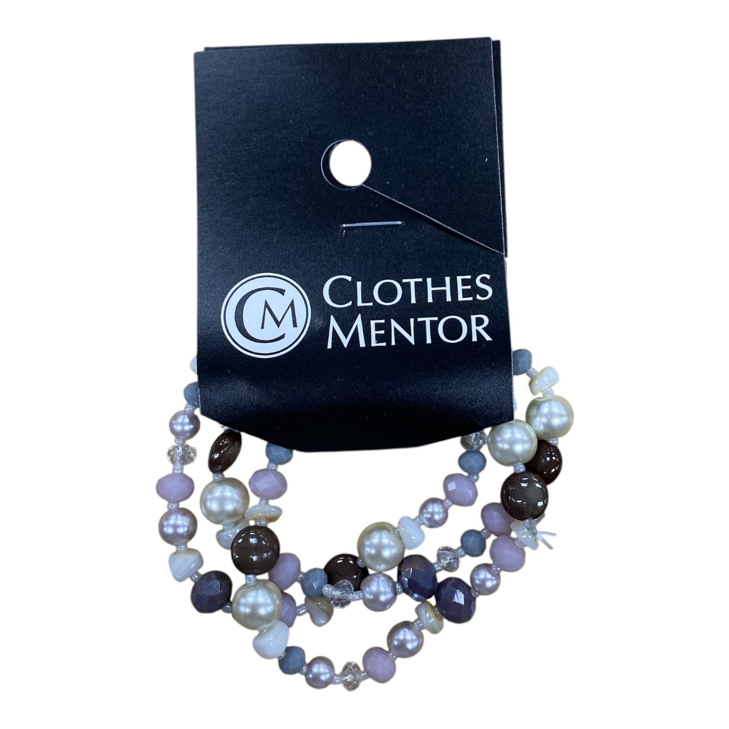Bracelet Beaded In Purple