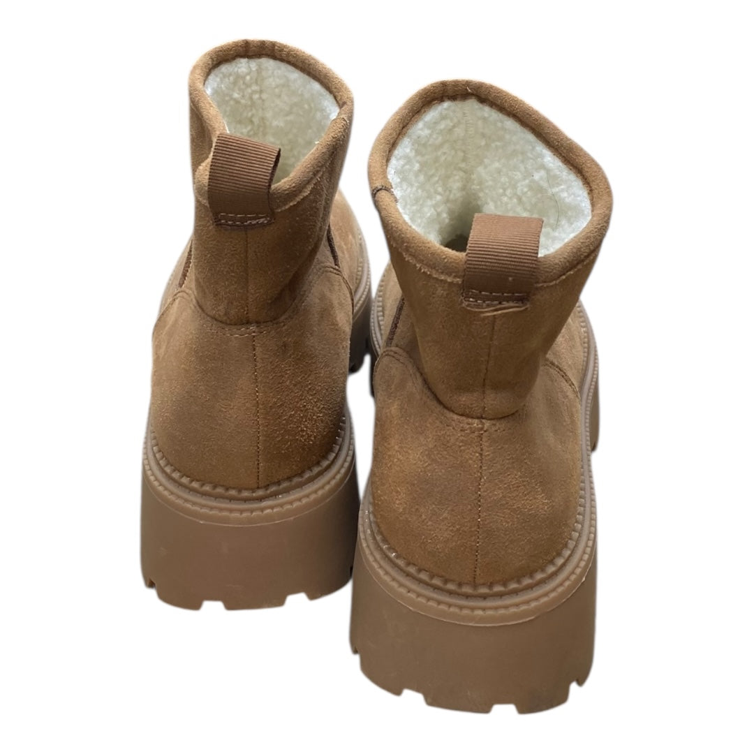 Boots Ankle Flats By Dolce Vita In Brown, Size:9