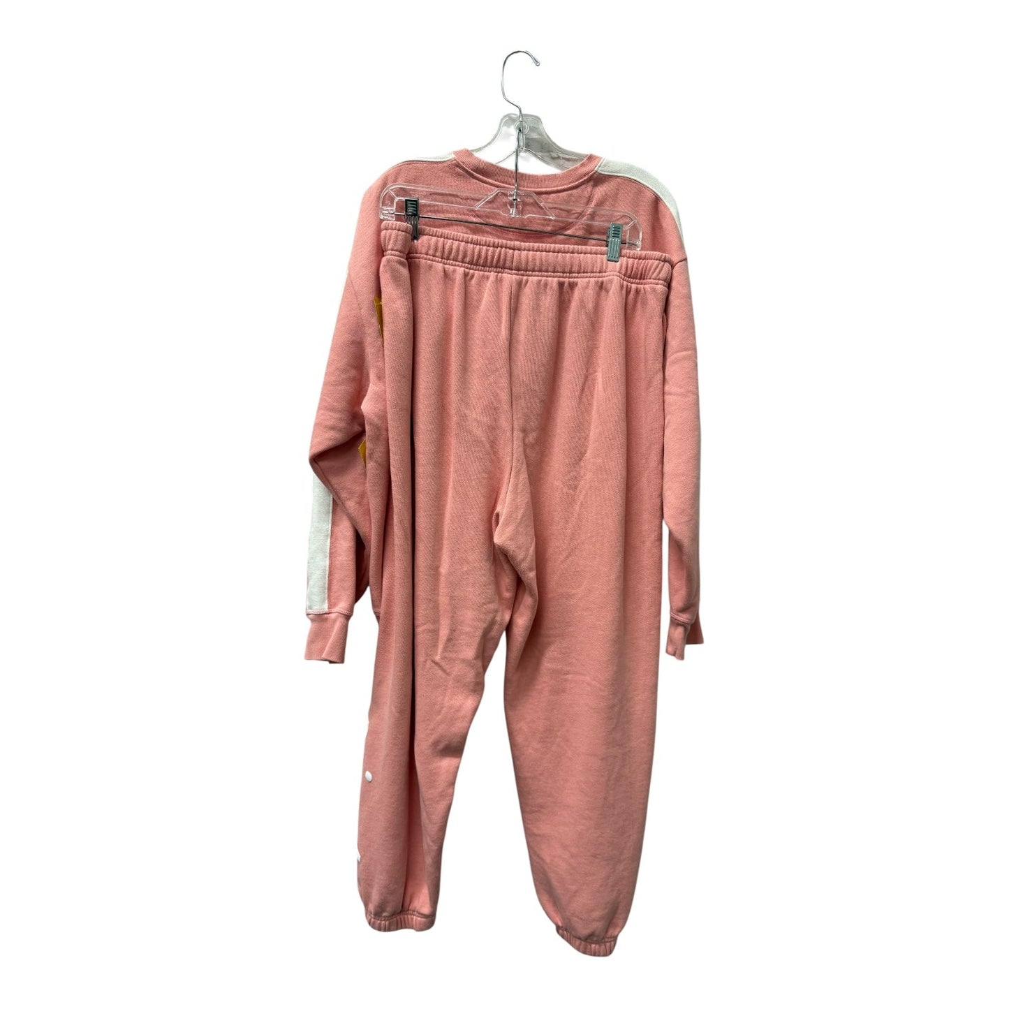 Top 2Pc Ls By Pink In Pink, Size:Xl