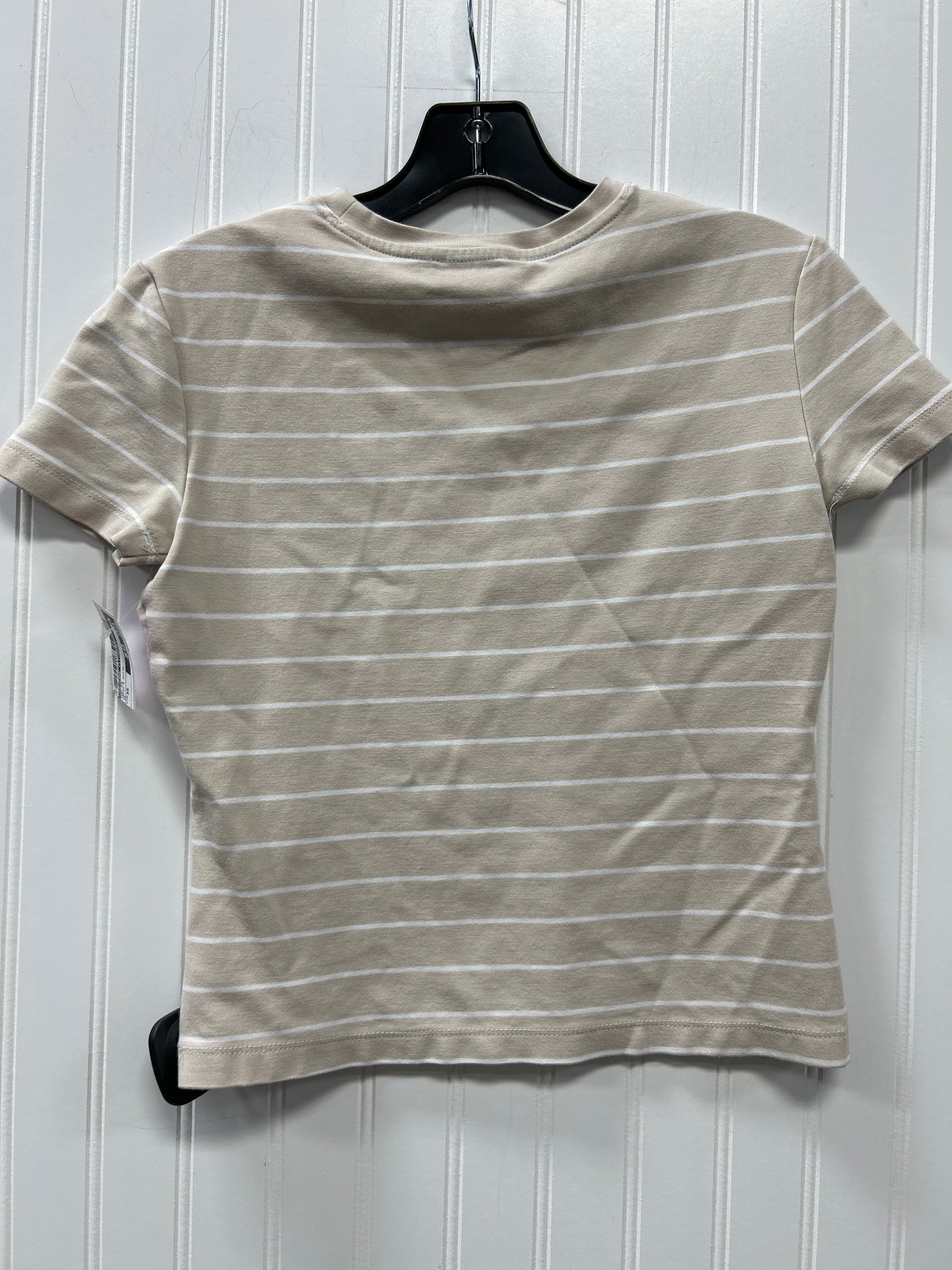 Top Ss By Adrienne Vittadini In Cream & White, Size:Xs