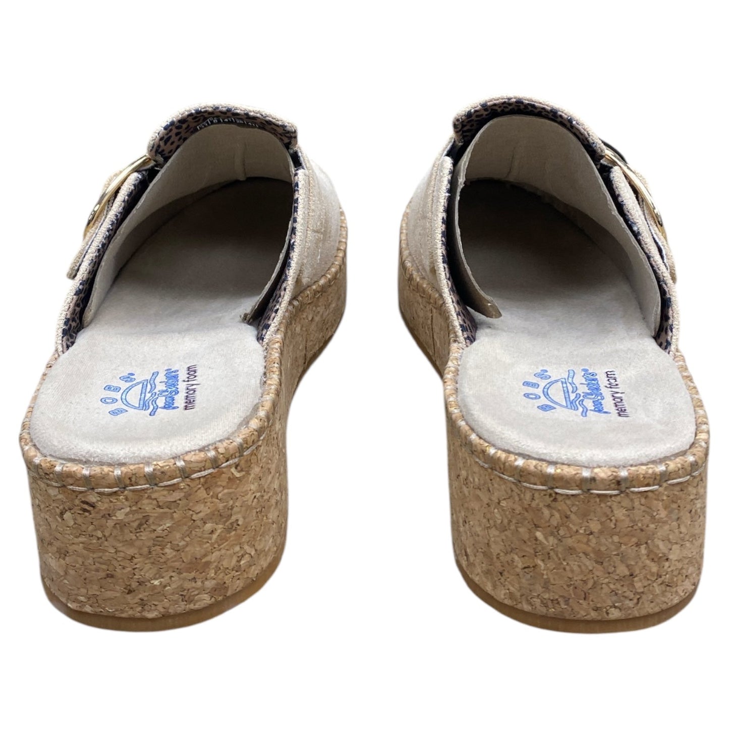 Shoes Heels Platform By Bobs In Beige, Size:11