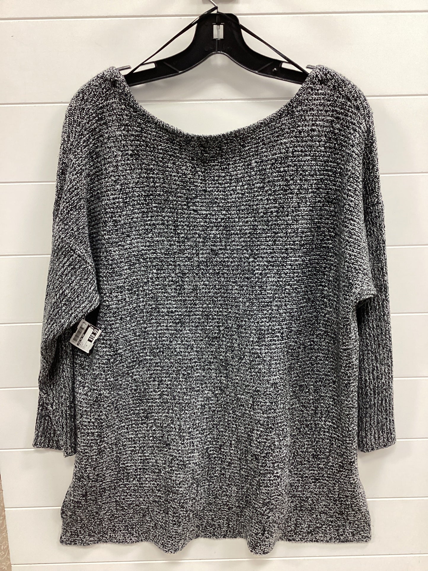 Top Ls By Jones New York In Black, Size:1X