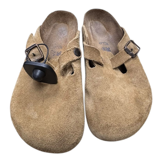 Shoes Designer By Birkenstock In Brown, Size:6