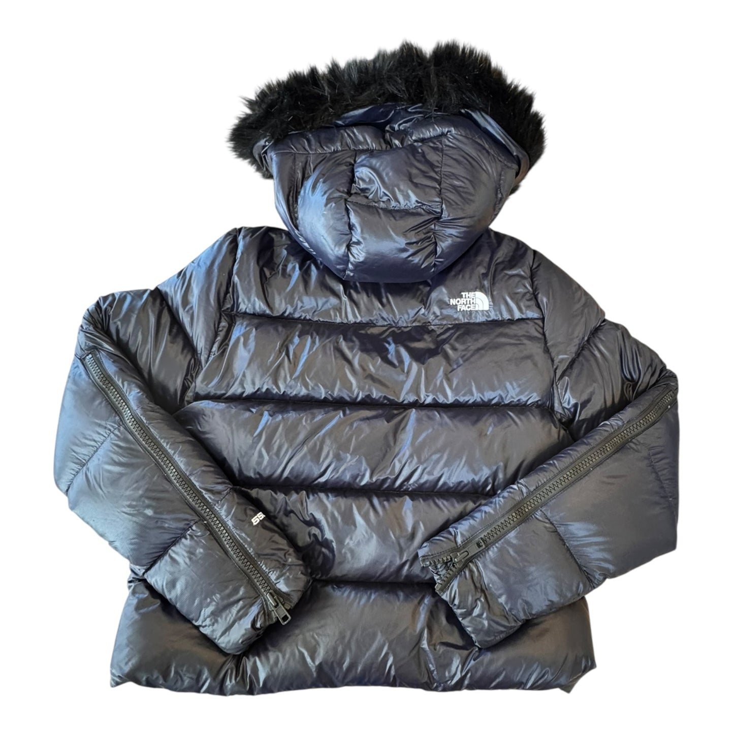 Coat Puffer & Quilted By The North Face In Navy, Size:Xs