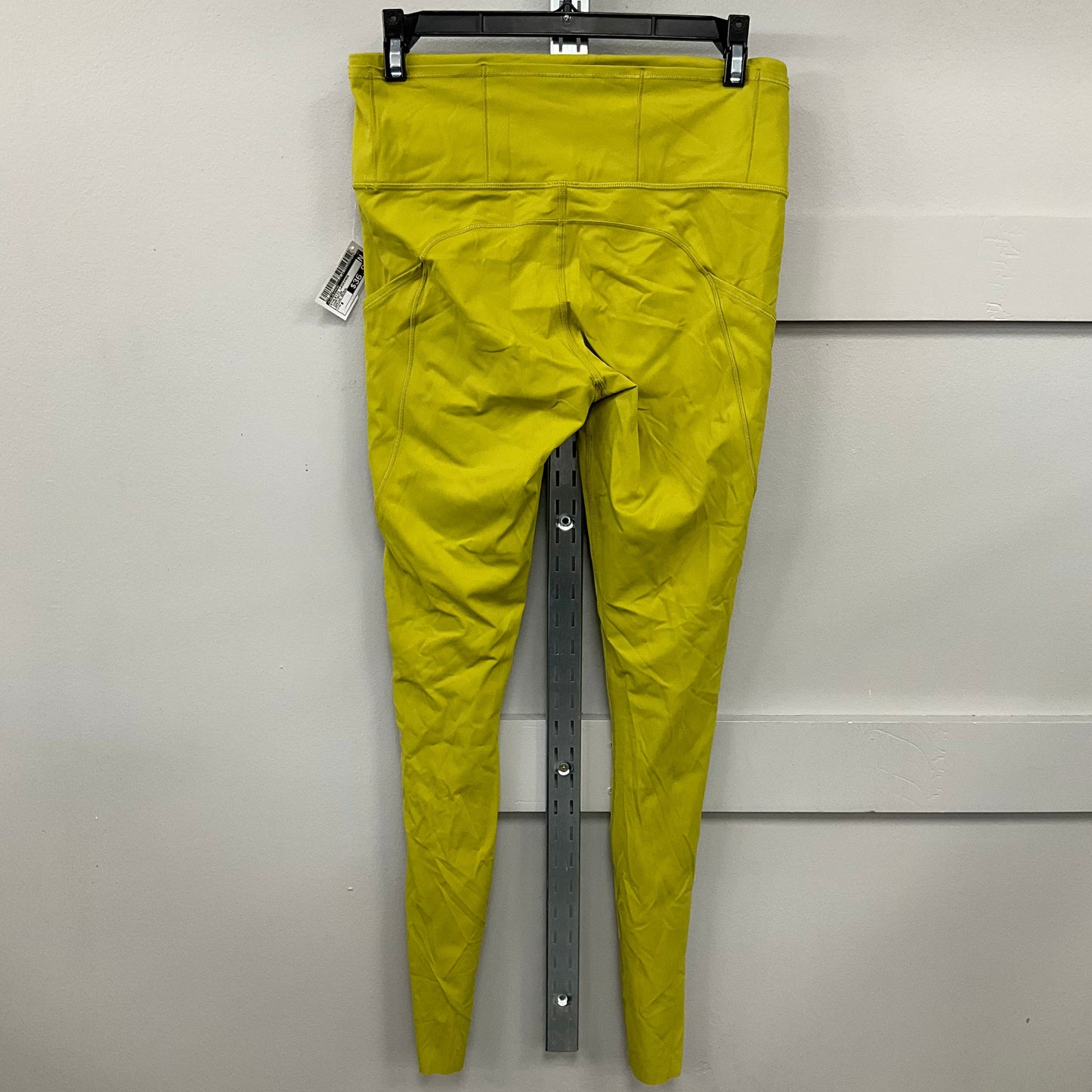 ATHLETIC LEGGINGS by LULULEMON In CHARTREUSE, Size: 8