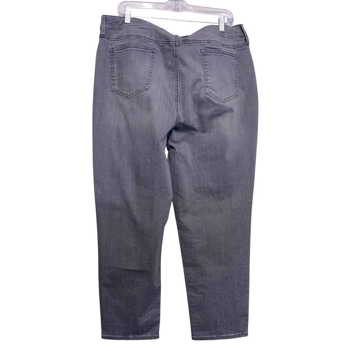 Jeans Straight By Chicos In Grey, Size:18