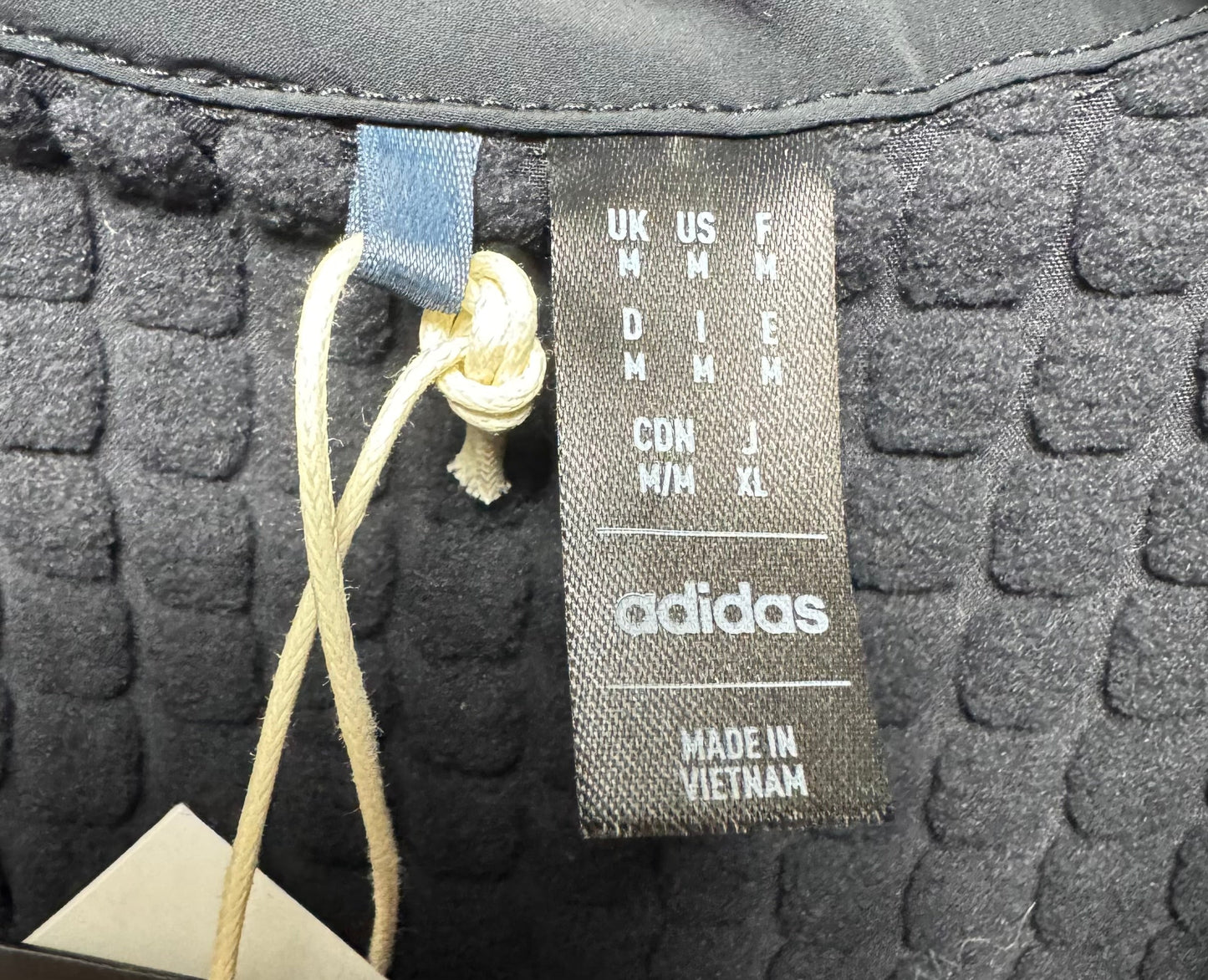 Athletic Jacket By Adidas In Black, Size: M