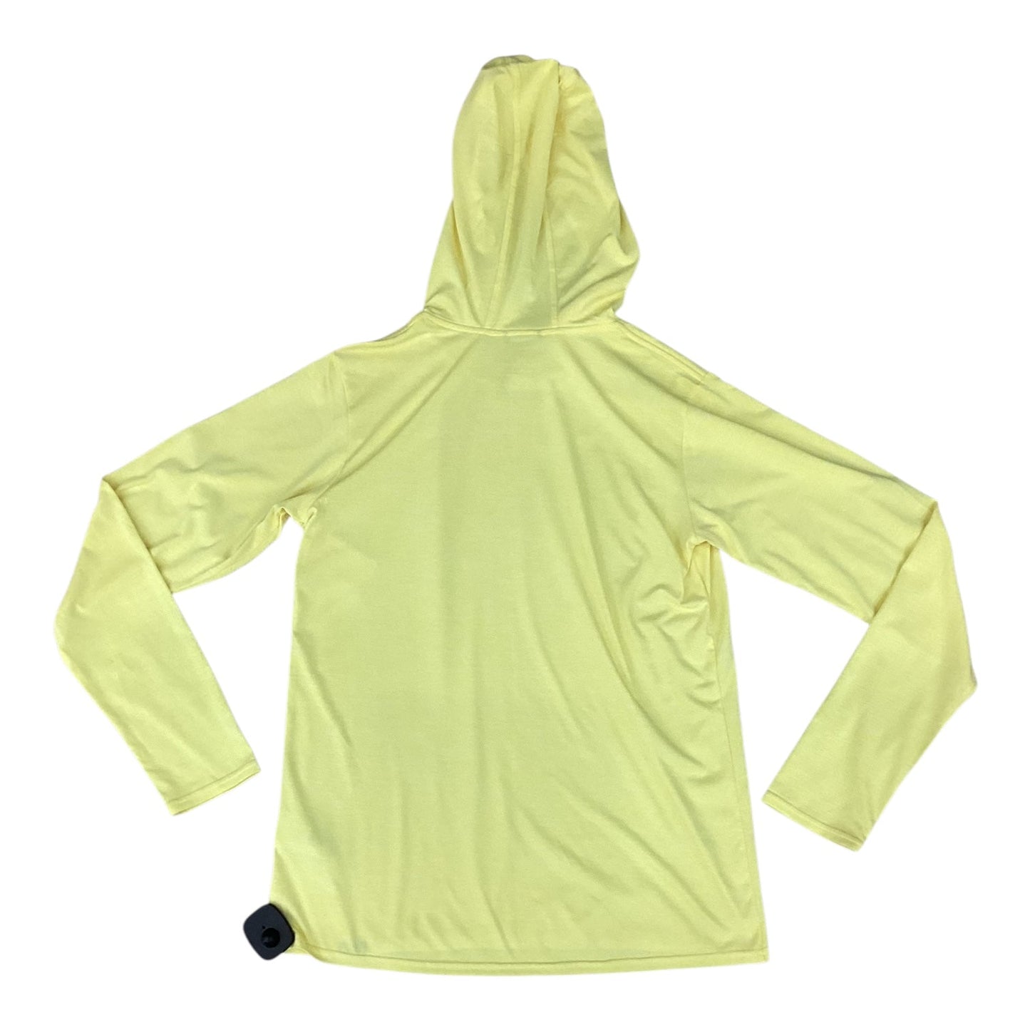 Athletic Top Ls Hoodie By Patagonia In Yellow, Size:S