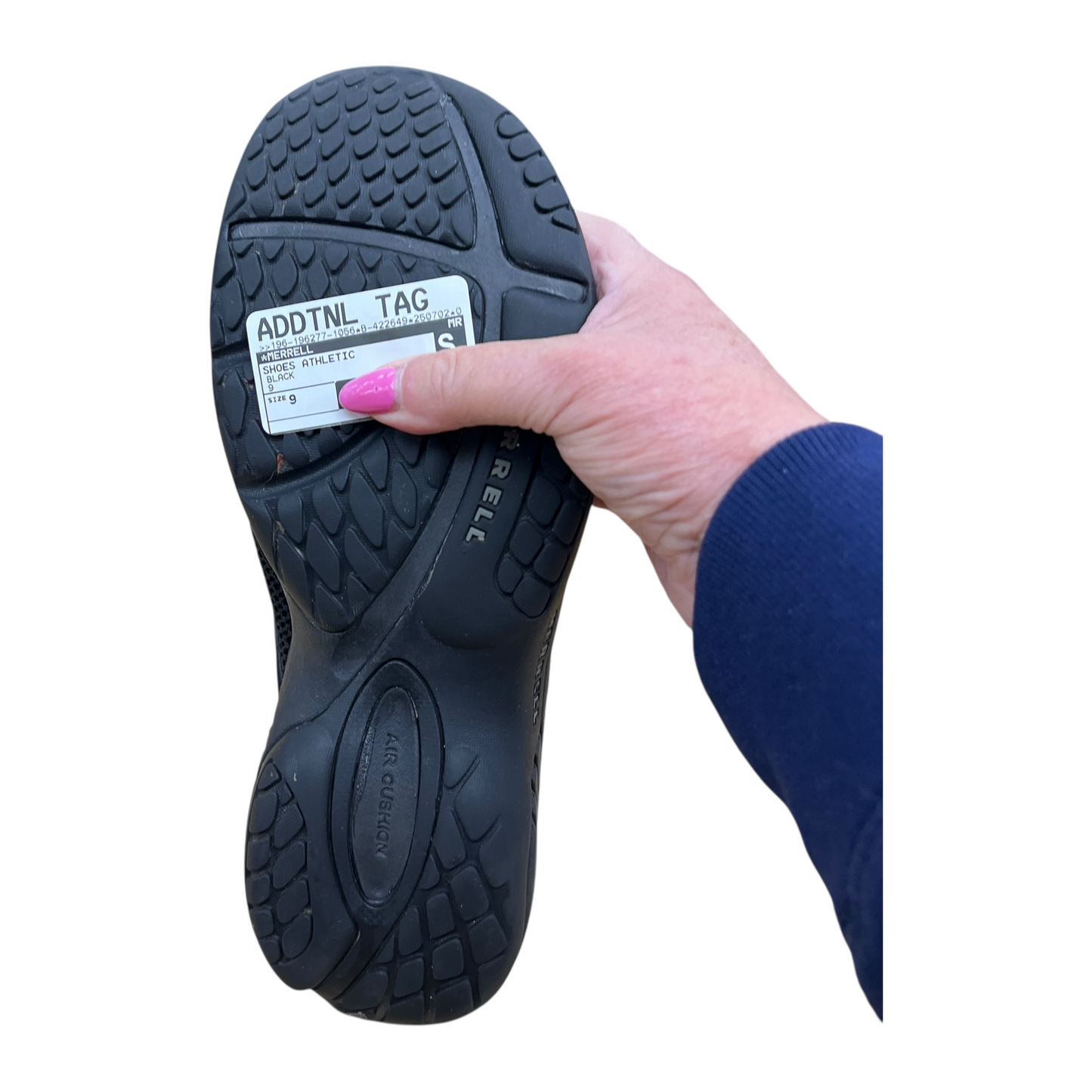 Shoes Athletic By Merrell In Black, Size:9