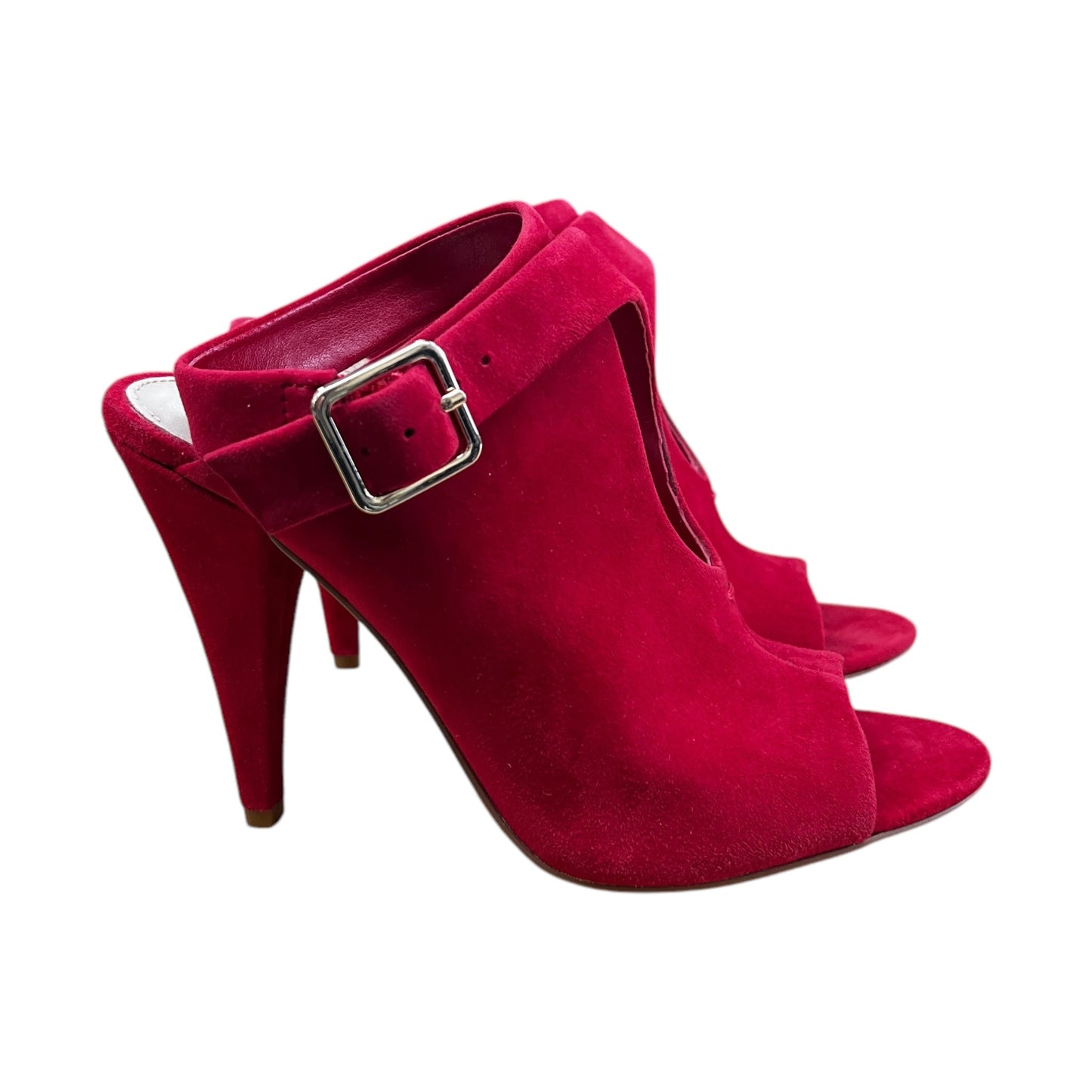 Shoes Heels Stiletto By Vince Camuto In Red, Size:5.5