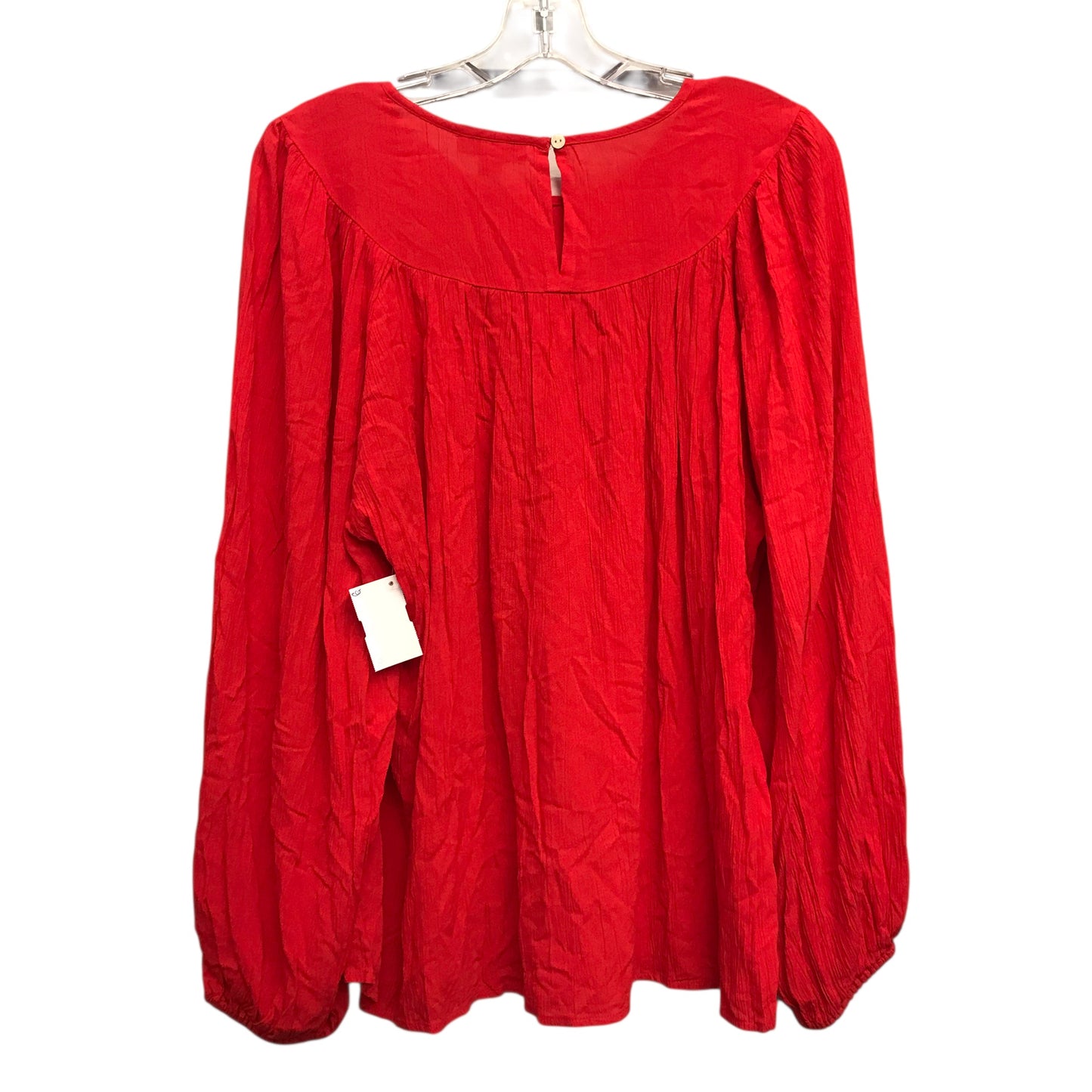 Top Ls By Knox Rose In Red, Size:L
