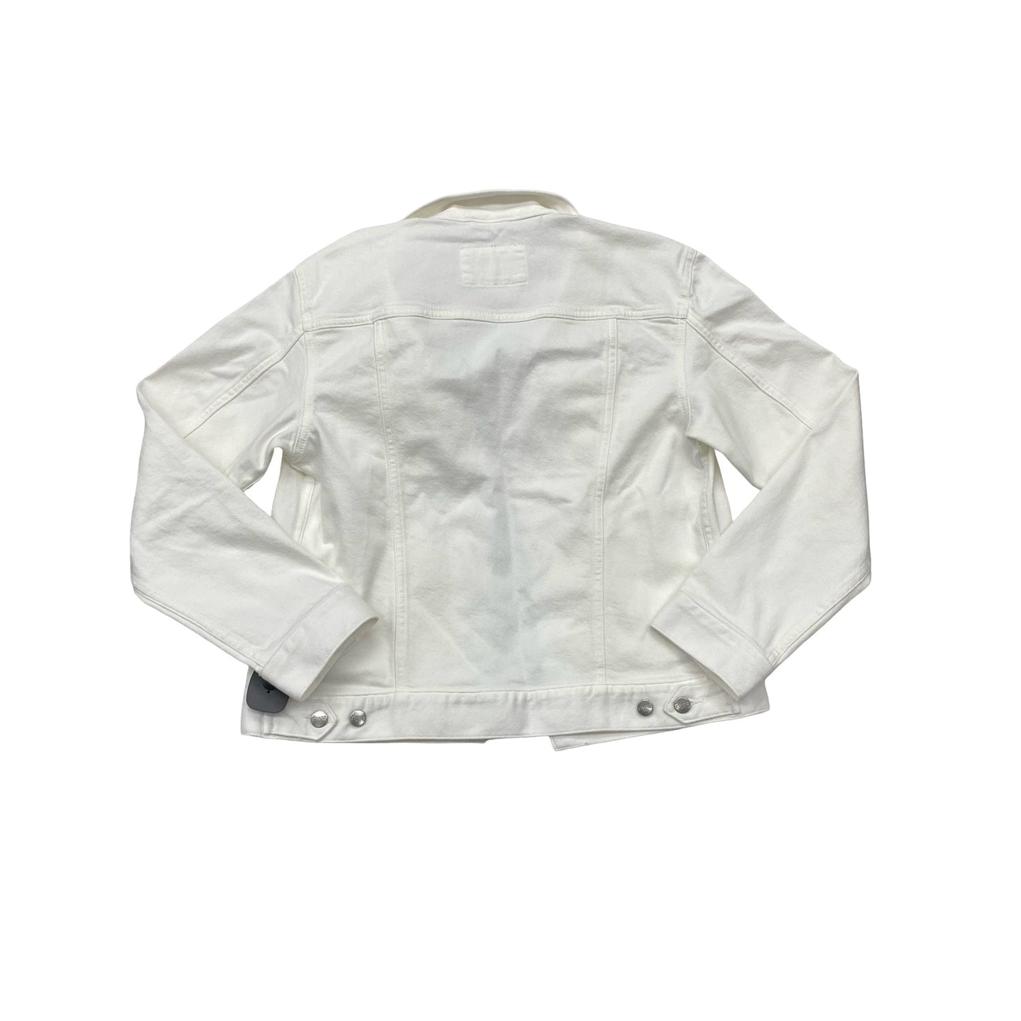 Jacket Denim By Rivete In White, Size:S