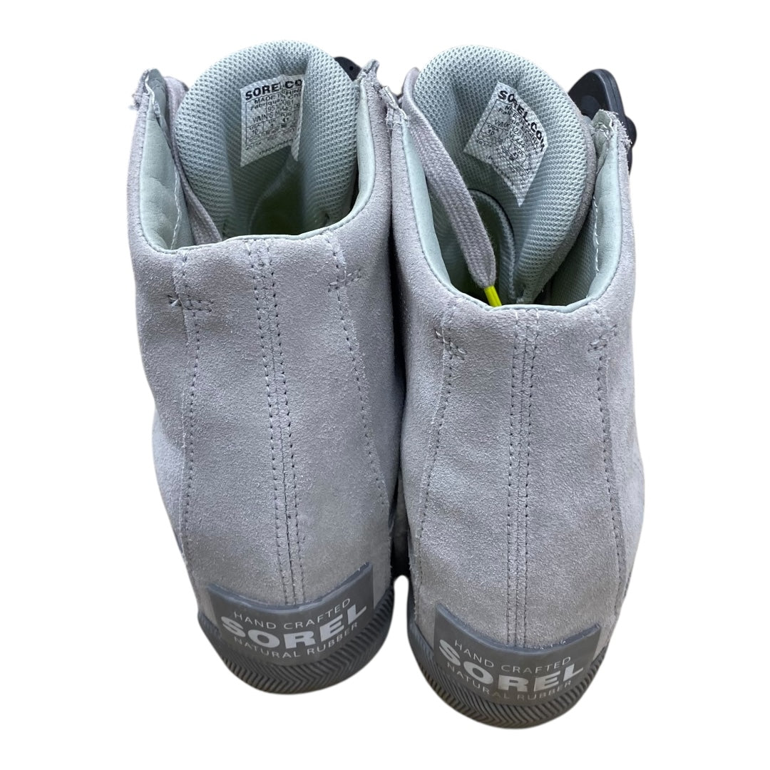 Boots Designer By Sorel In Grey, Size:10