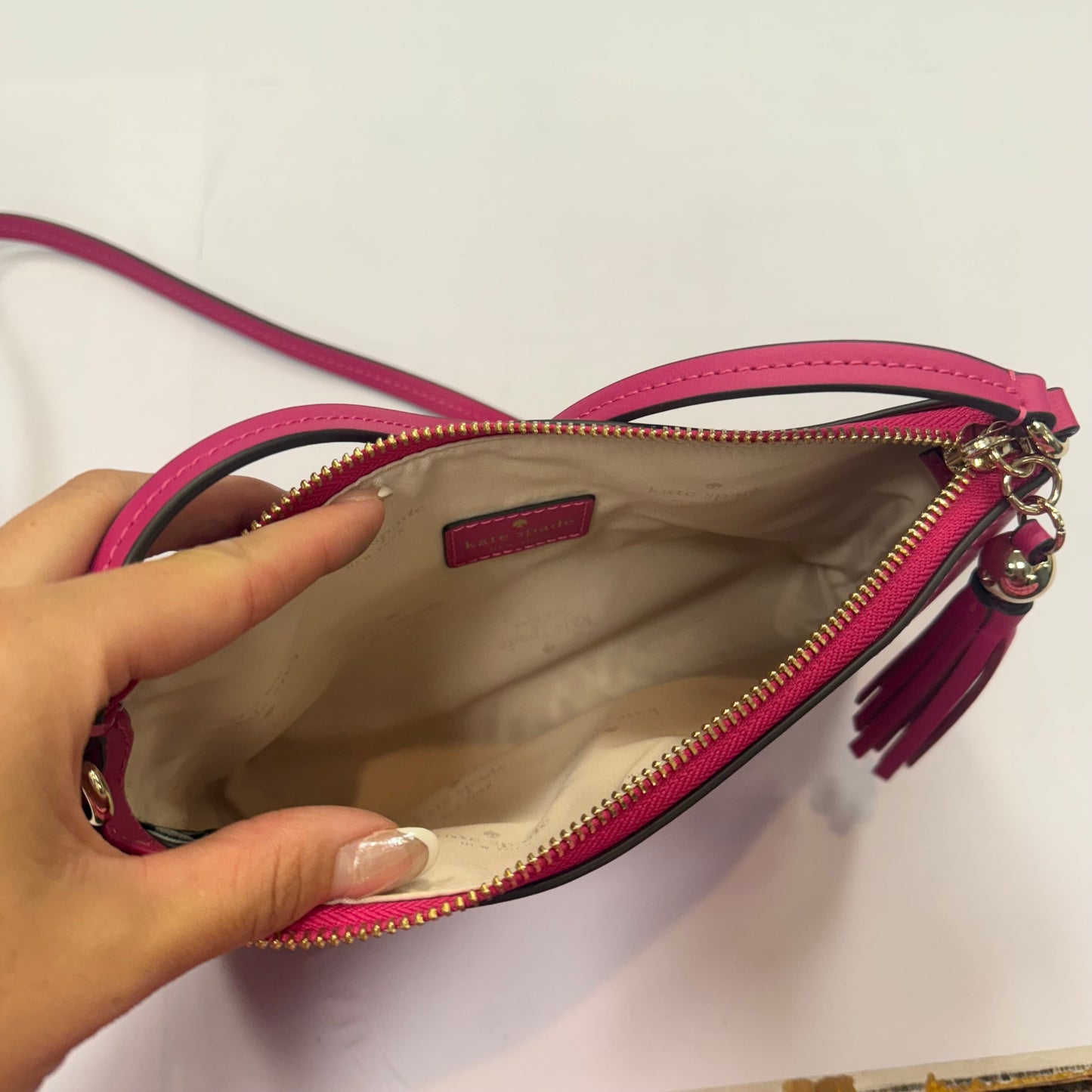 Crossbody Designer By Kate Spade, Size: Medium