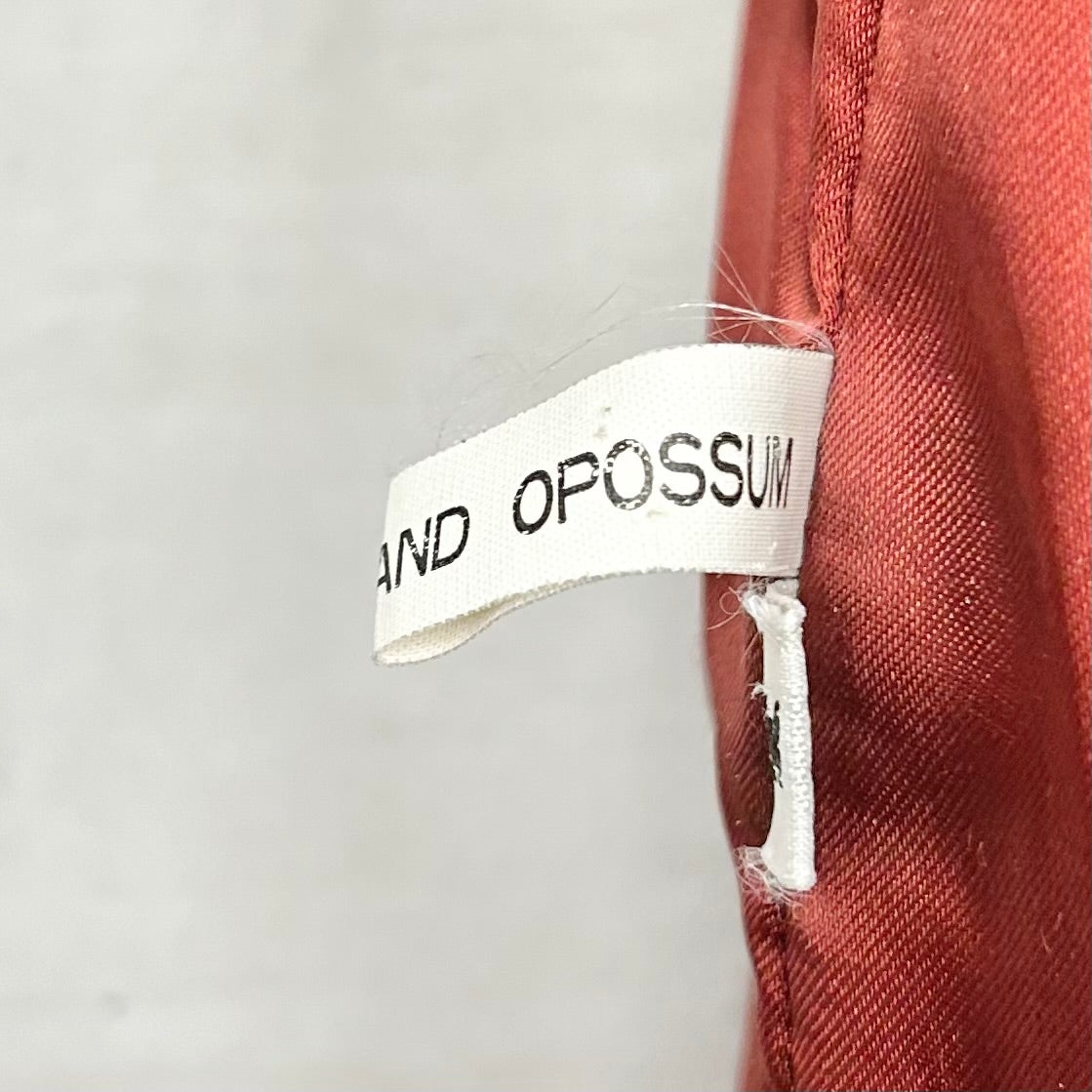 Vest Fur In Dark Brown, Size: M