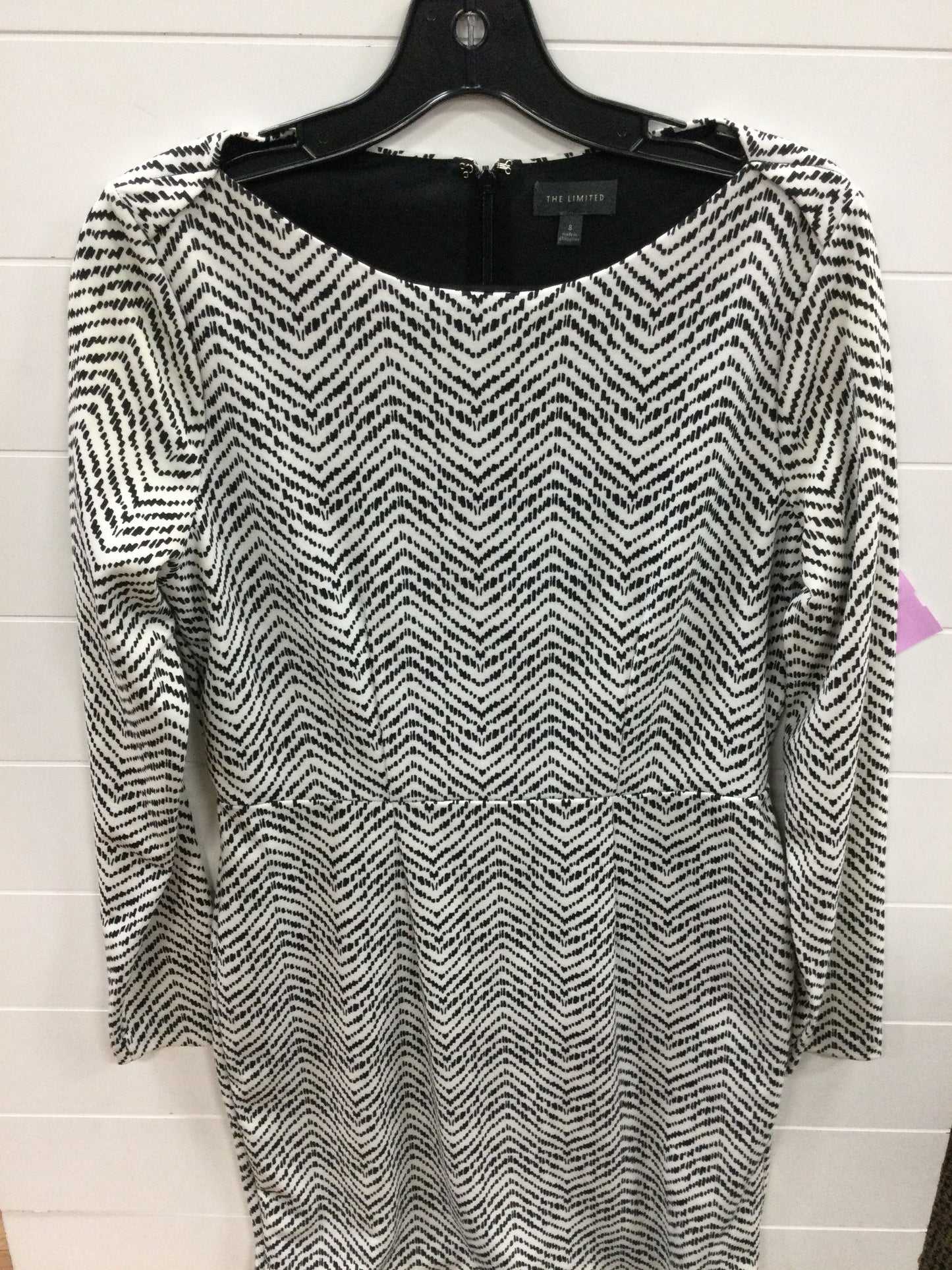 Dress Work By Limited In Black & White, Size:8