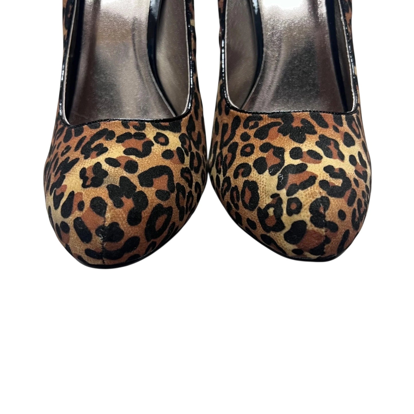 Shoes Heels Stiletto By Charlotte Russe In Animal Print, Size: 11