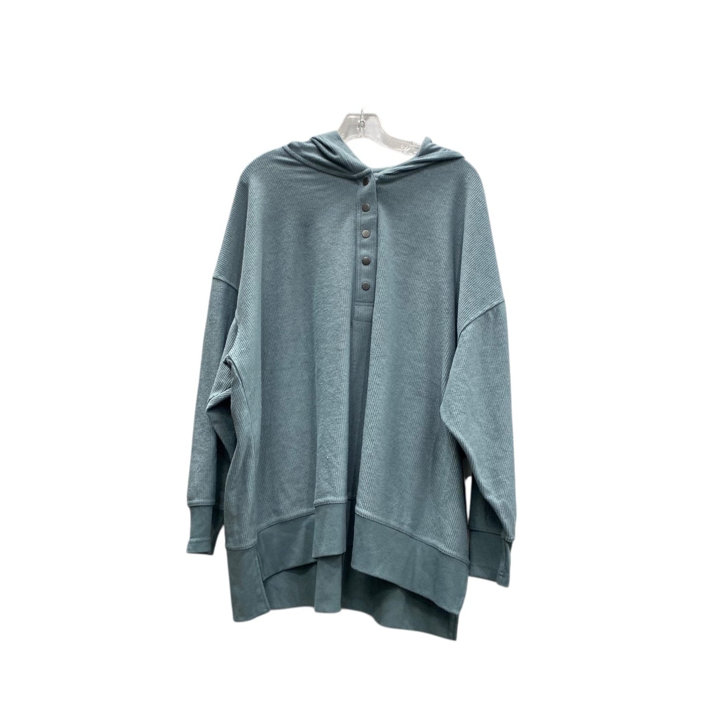 Top Ls By Maurices In Teal, Size:2X