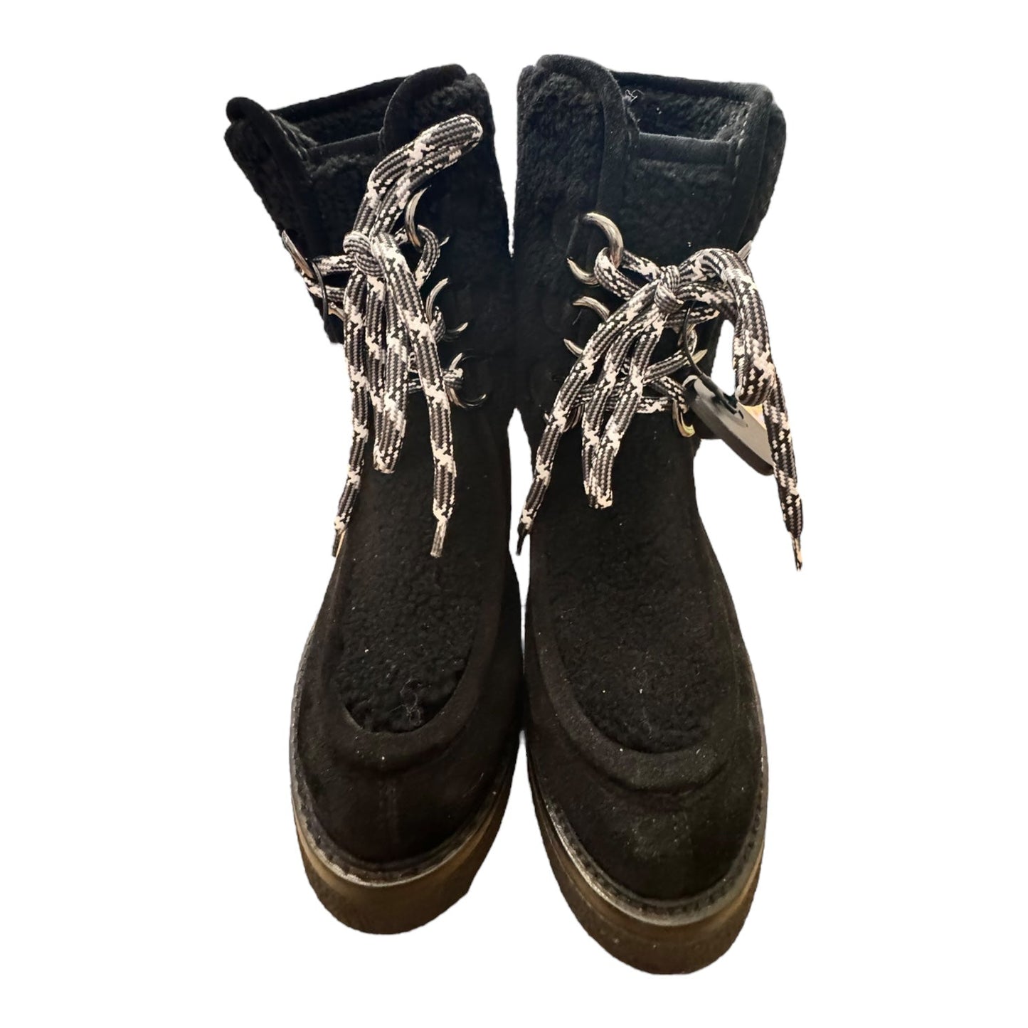 Boots Mid-Calf Designers By Aquatalia In Black, Size:9.5