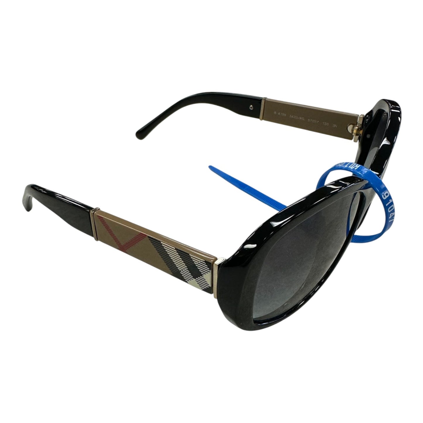 Sunglasses Luxury Designer By Burberry In Black, Size: