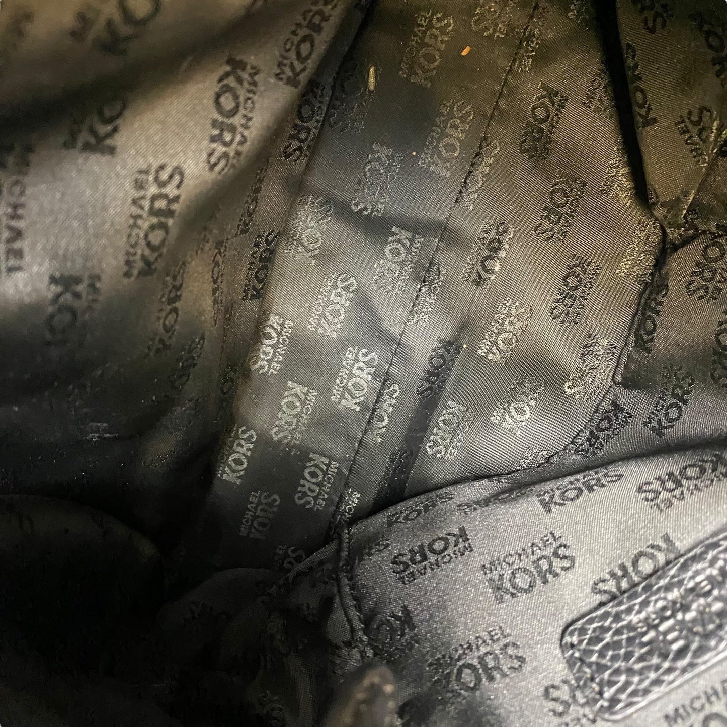 Handbag Designer By Michael Kors In Black, Size:Medium