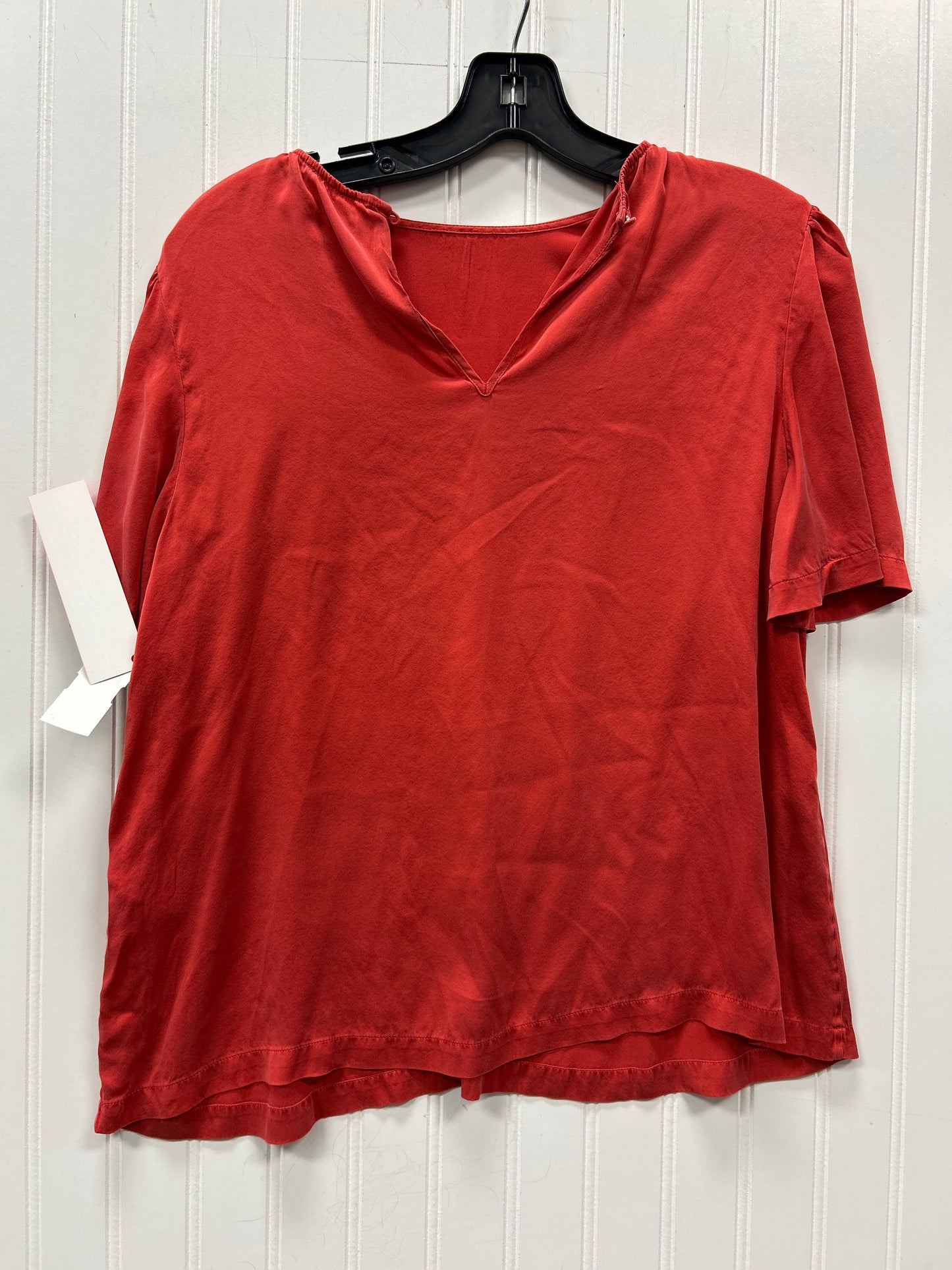 Blouse Ss By Sezane In Red, Size:S