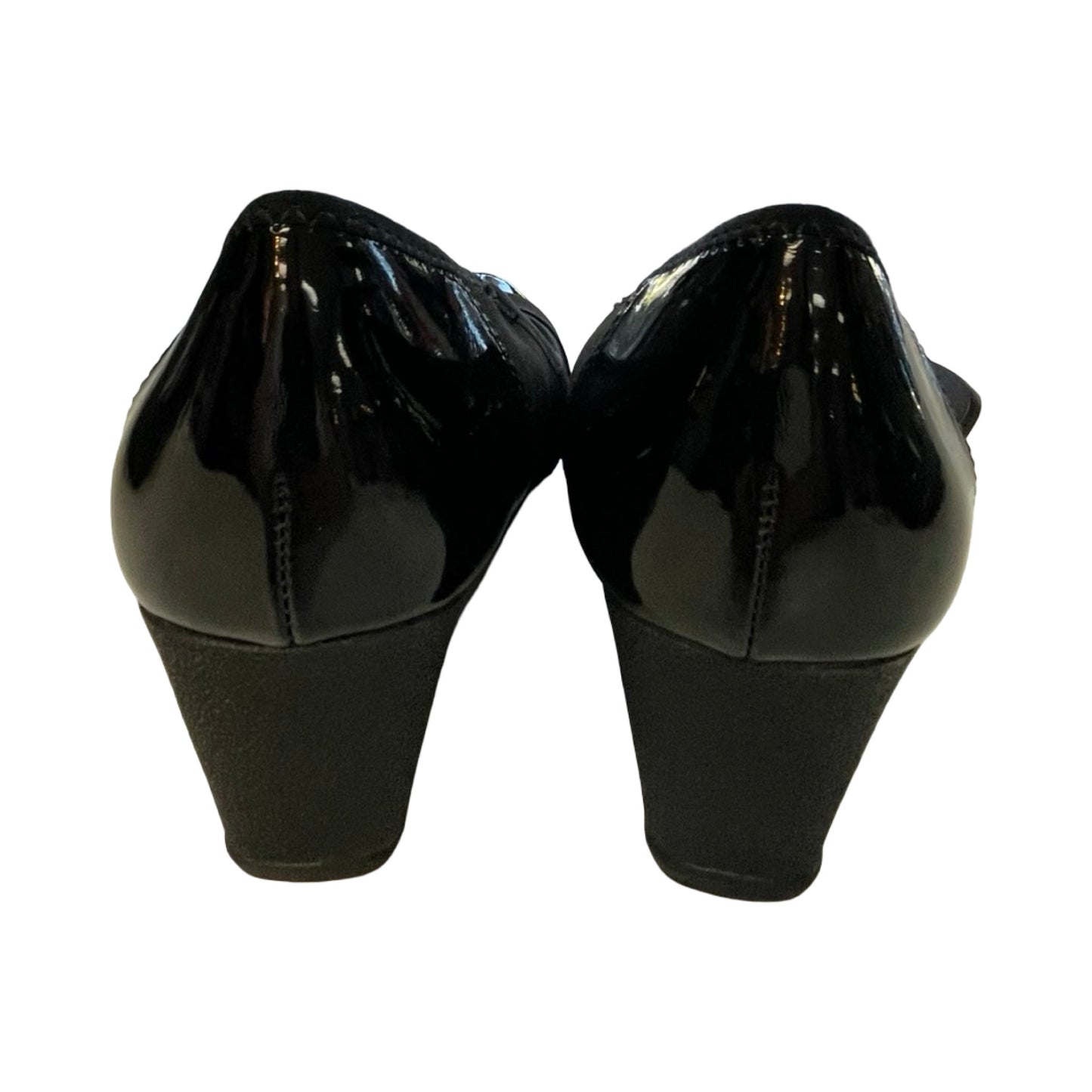 Shoes Heels Wedge By Anne Klein In Black, Size:9
