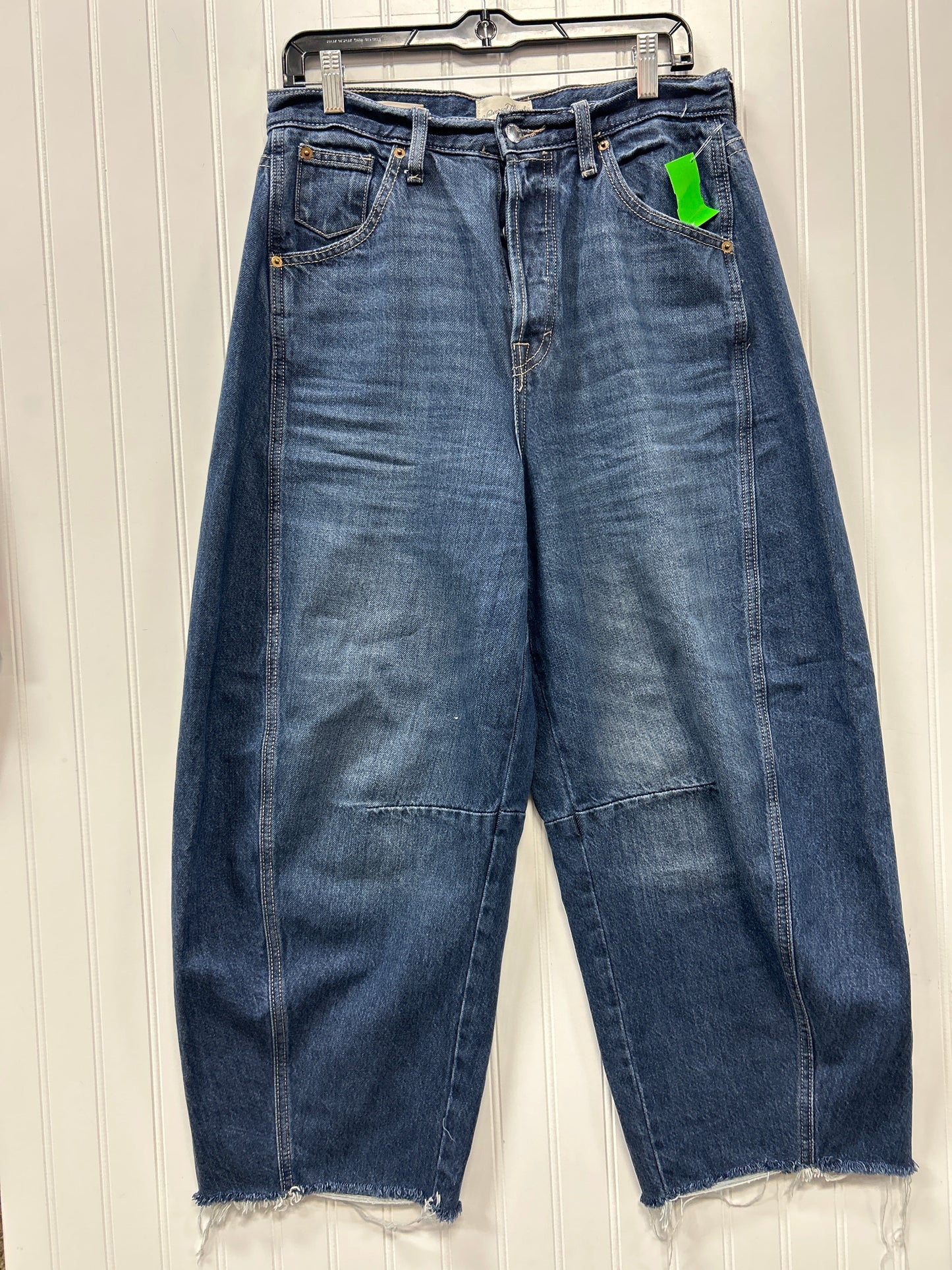Jeans Wide Leg By Universal Thread In Blue Denim, Size:8