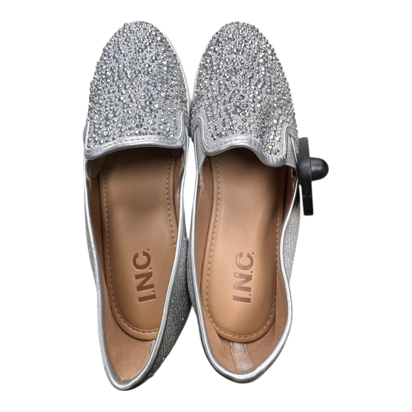 Shoes Sneakers By Inc In Silver, Size:7.5