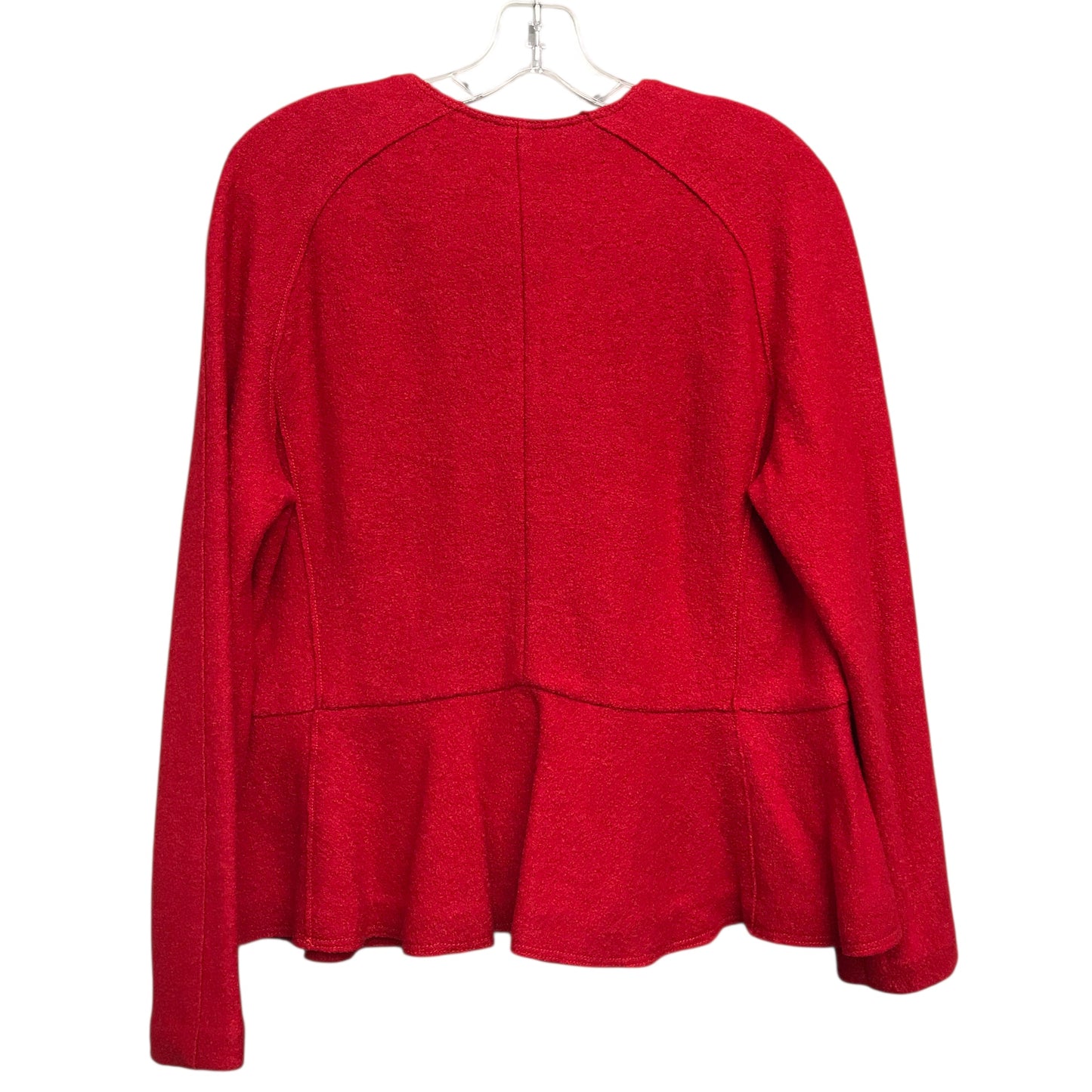 Blazer By Ann Taylor In Red, Size:Lp