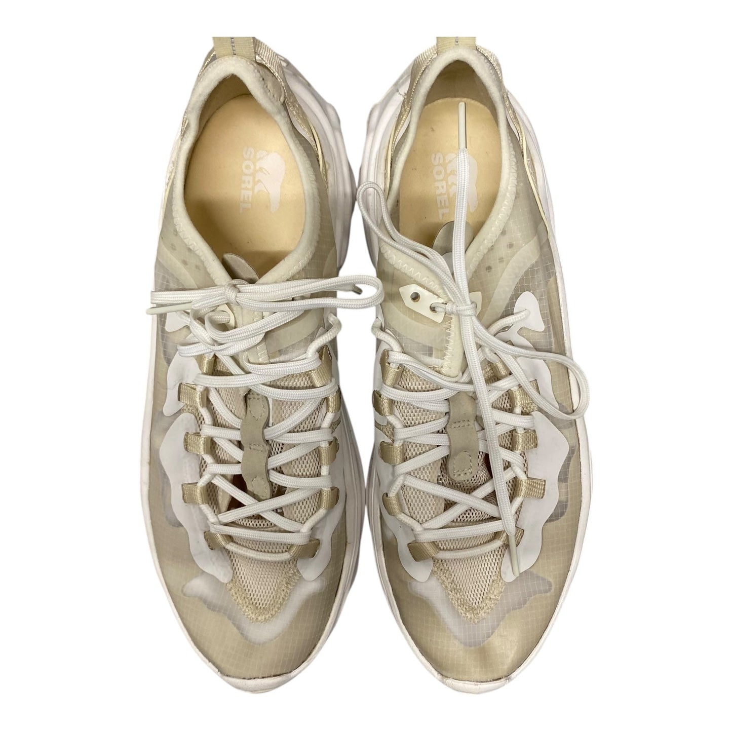 Shoes Athletic By Sorel In Beige, Size:9.5