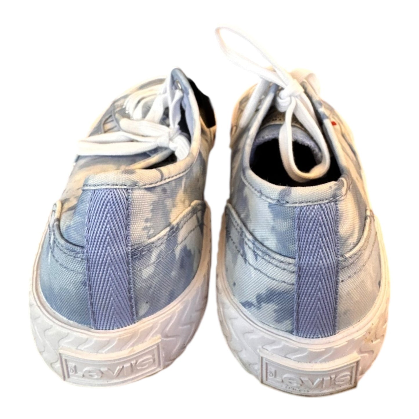 Shoes Athletic By Levis In Blue & White, Size:8