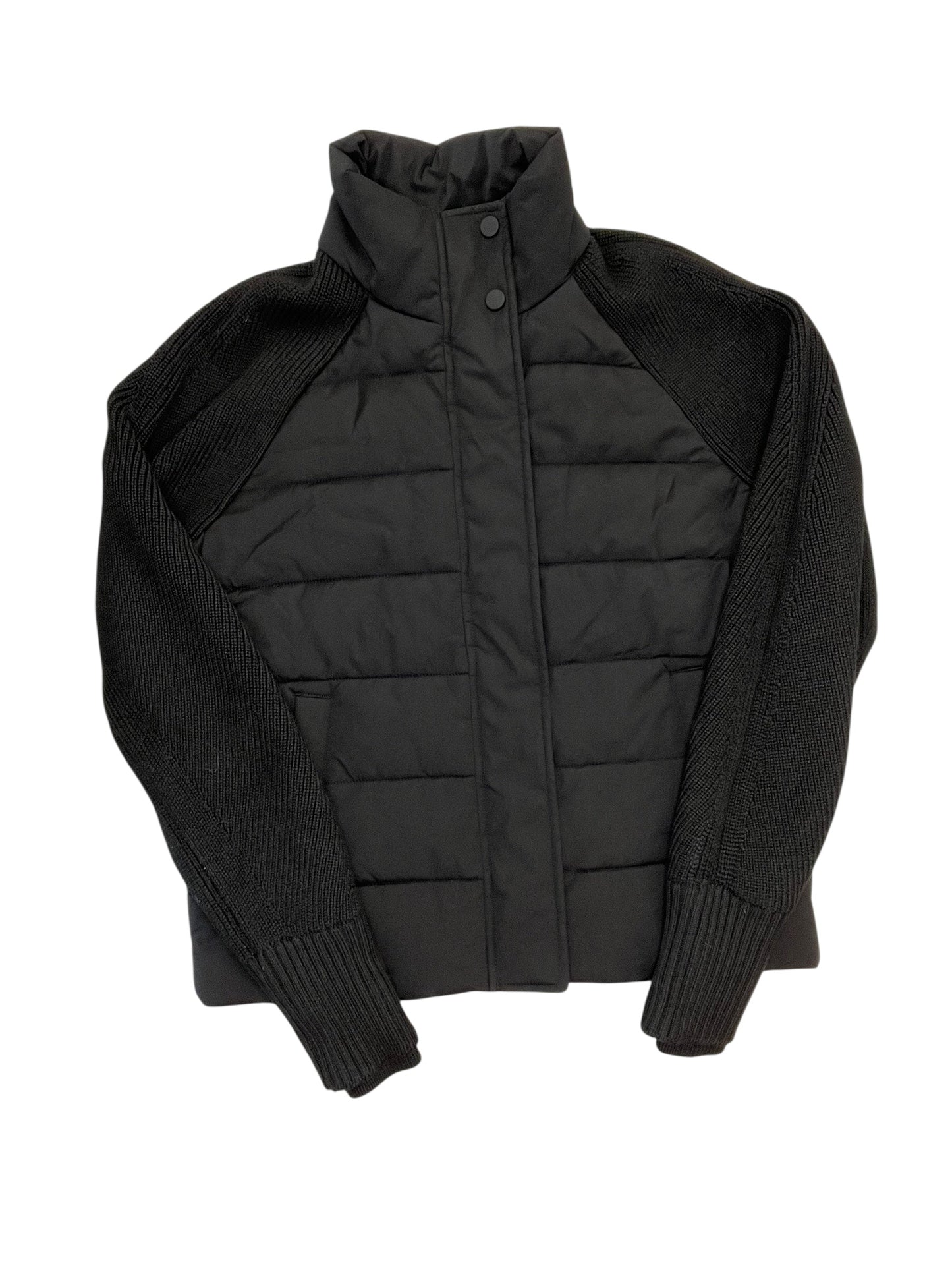 Coat Puffer & Quilted By Athleta In Black, Size:Xxs
