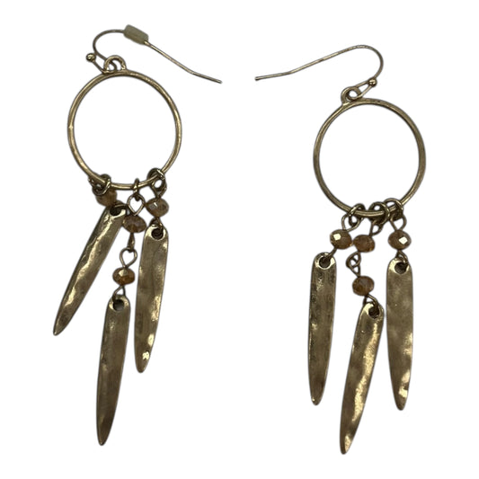 Earrings Dangle/Drop By Clothes Mentor In Gold
