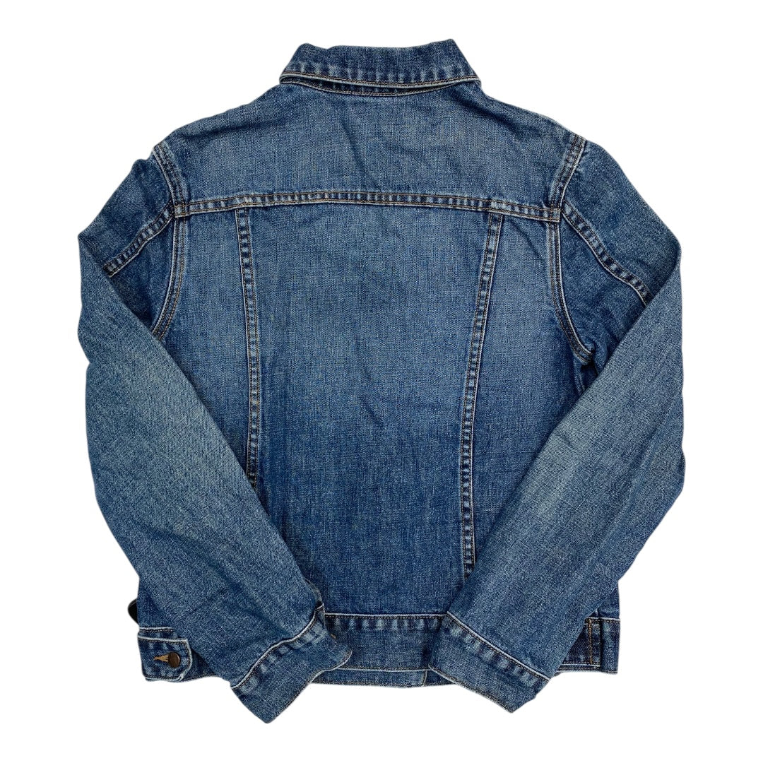 Jacket Denim By J. Crew In Blue Denim, Size:S