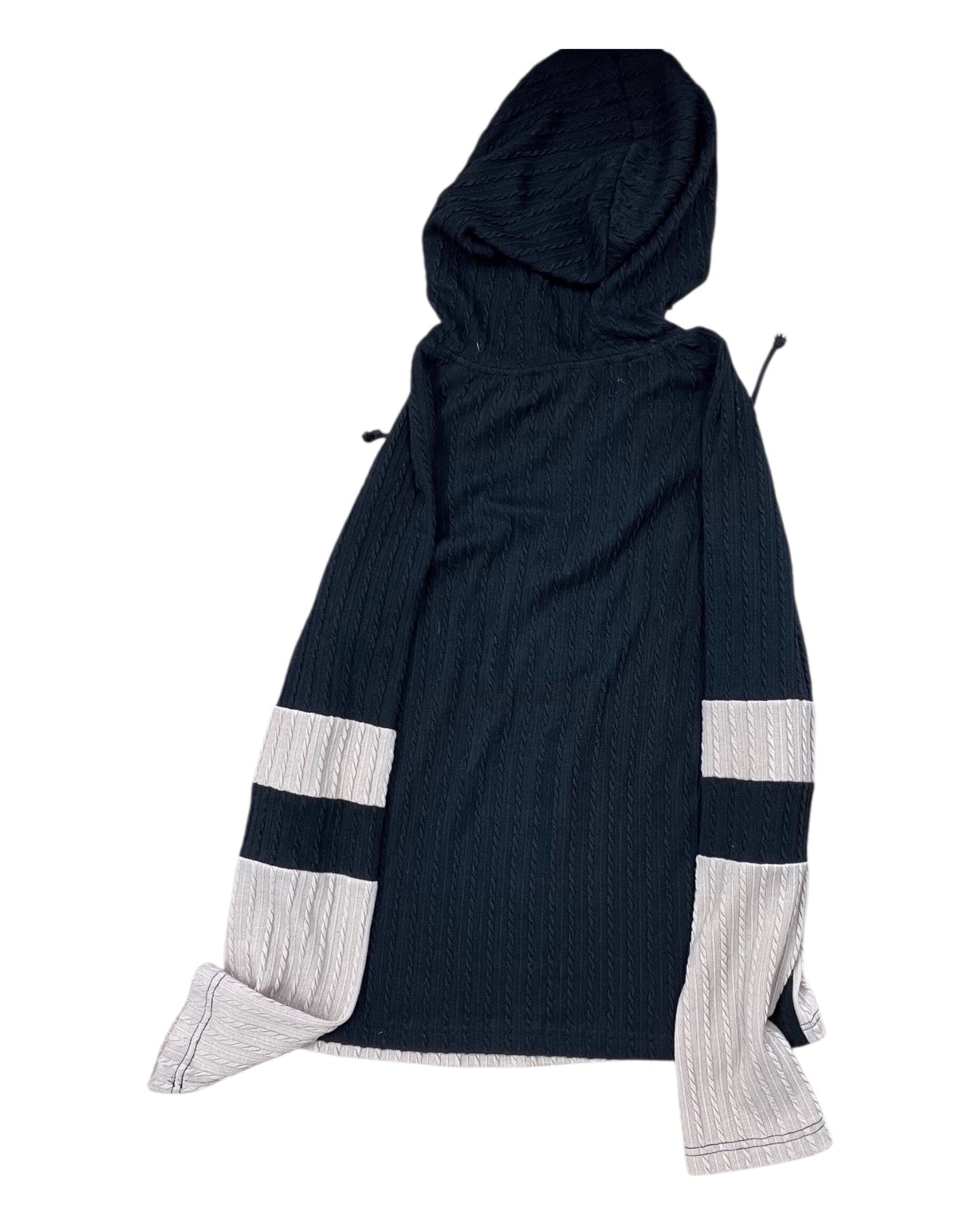 Top Ls By Clothes Mentor In Black & Tan, Size:S