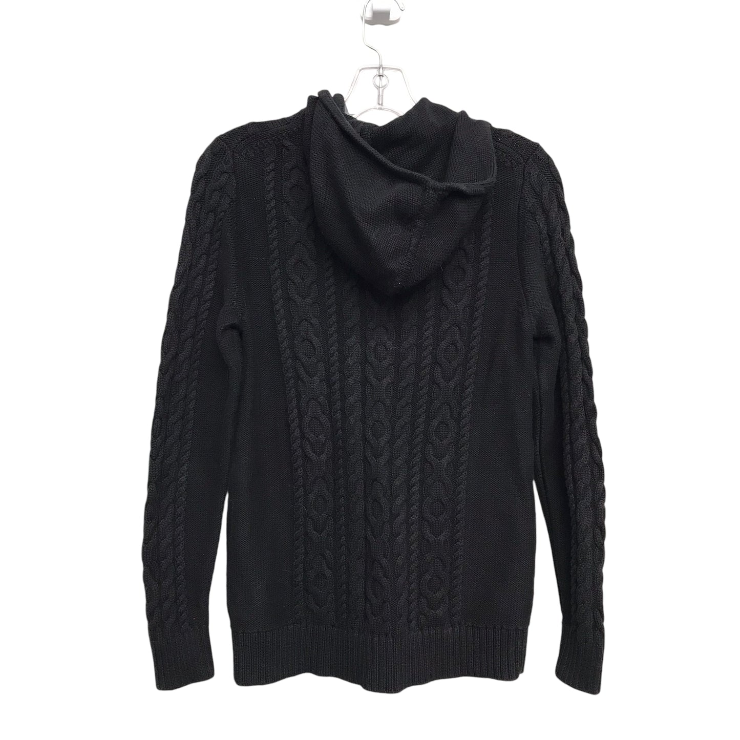 Sweater Cardigan By L.L. Bean In Black, Size:S