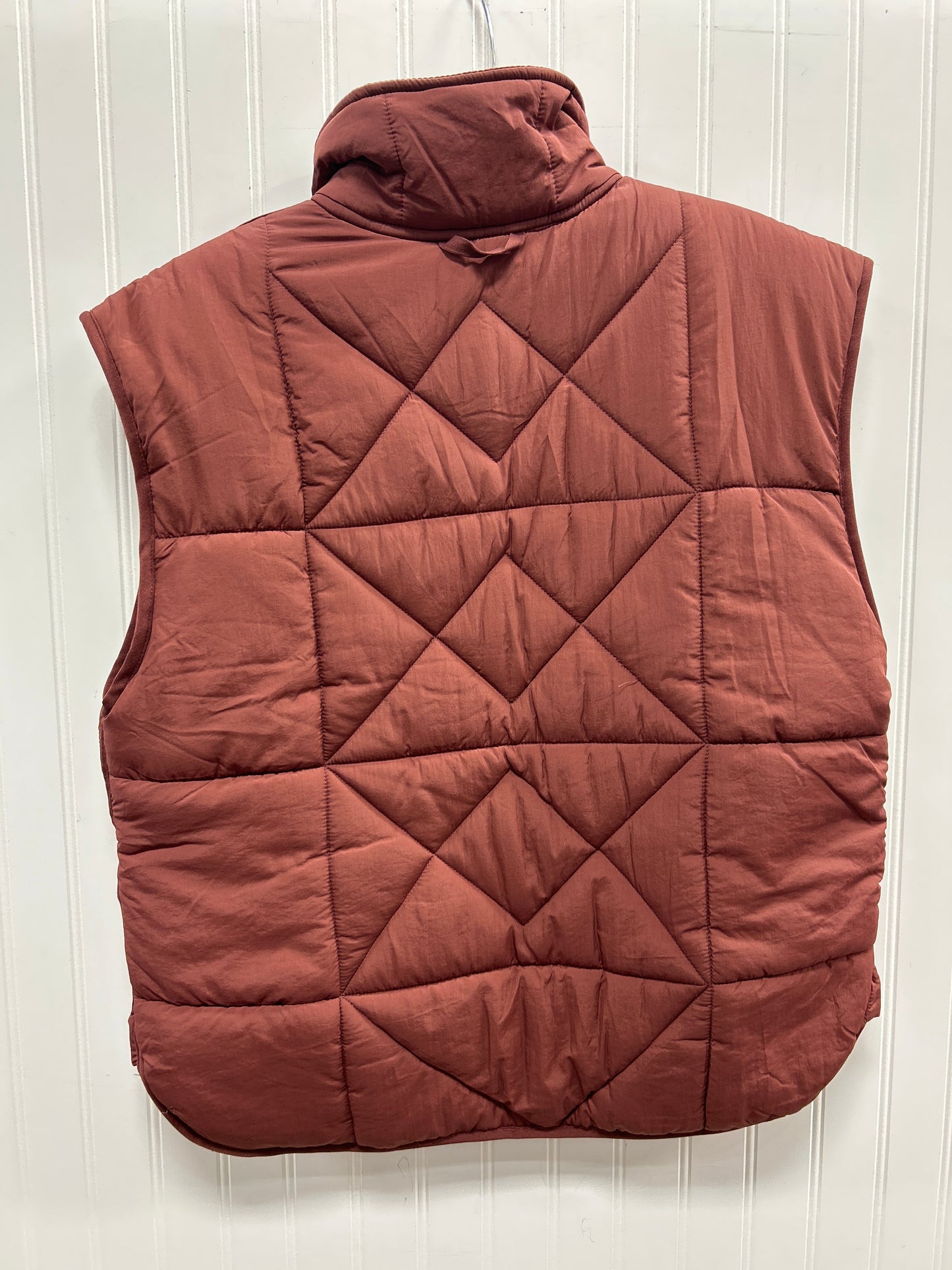 Vest Puffer & Quilted By Bke In Brown, Size:L