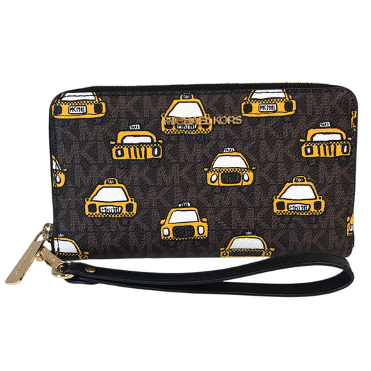 Wallet Designer By Michael Kors In Brown, Size:Medium