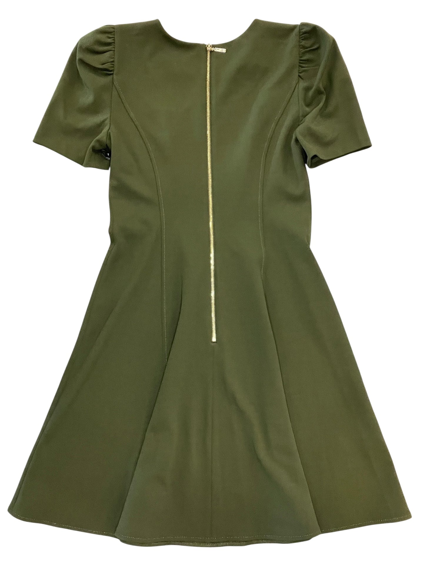 Dress Designer By Karl Lagerfeld In Green, Size:Xs