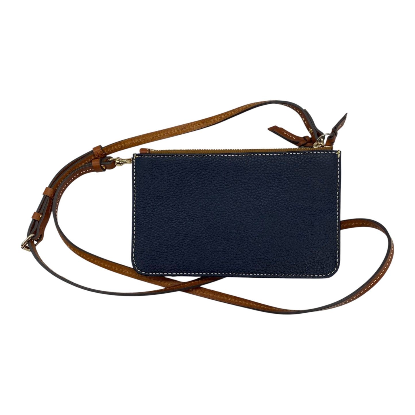 Crossbody Designer By Clothes Mentor In Navy, Size:Small