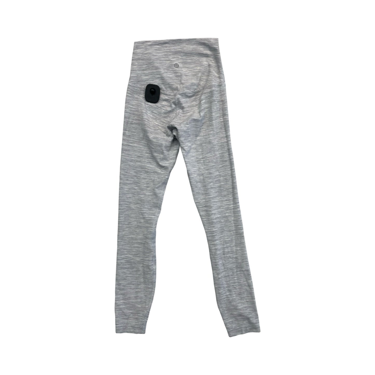 Athletic Leggings By Lululemon In Grey, Size:S