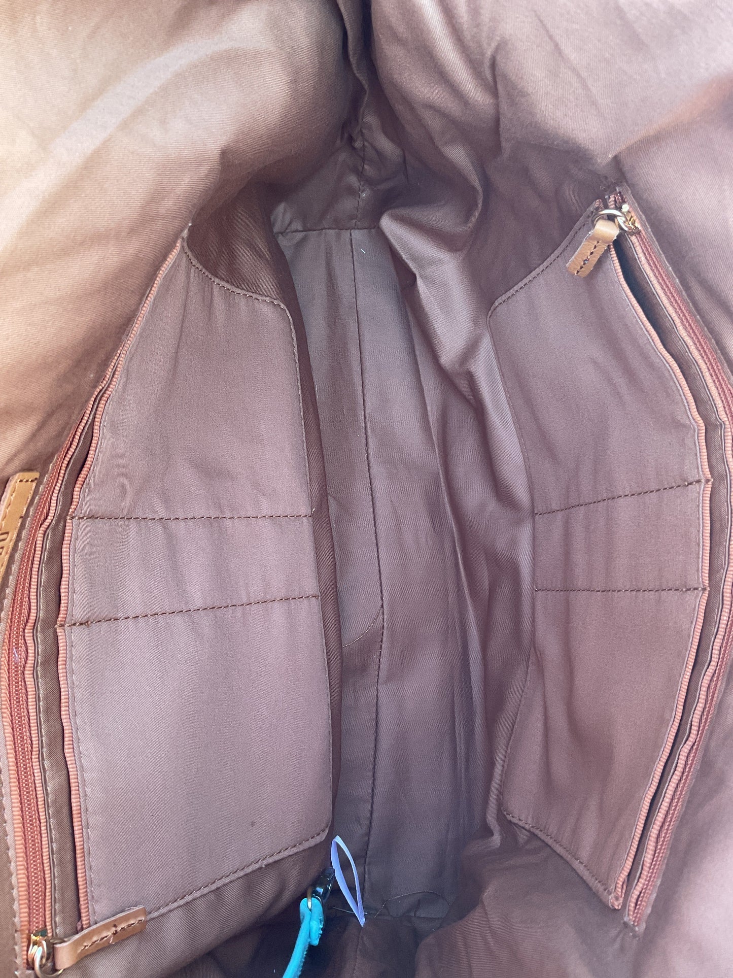 Tote By Hobo Intl In Blue & Tan, Size:Medium