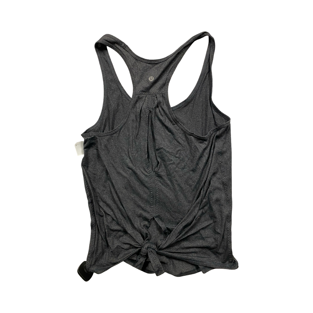 Athletic Tank Top By Lululemon In Grey, Size:M